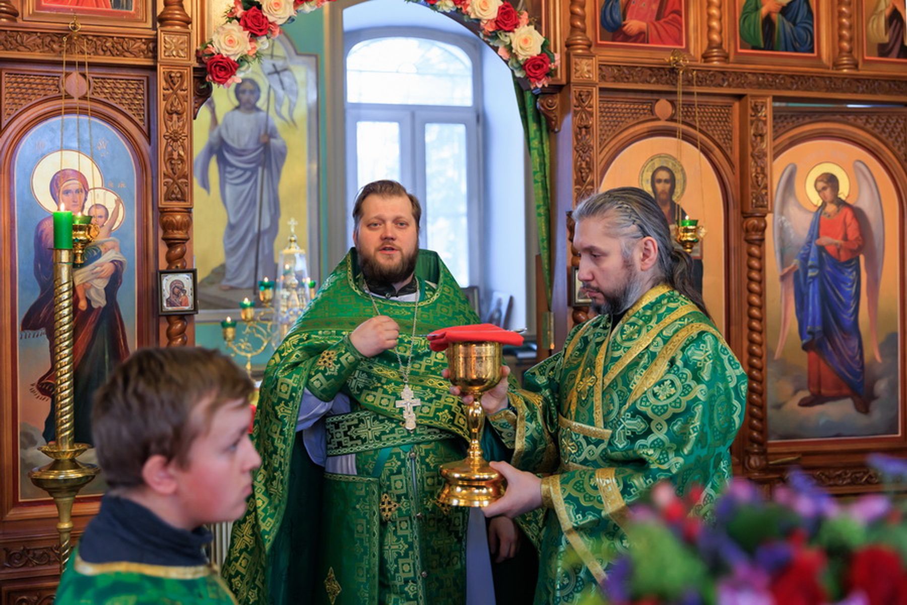 Престольный праздник в храме Ксении Блаженной г. Орехово-Зуево