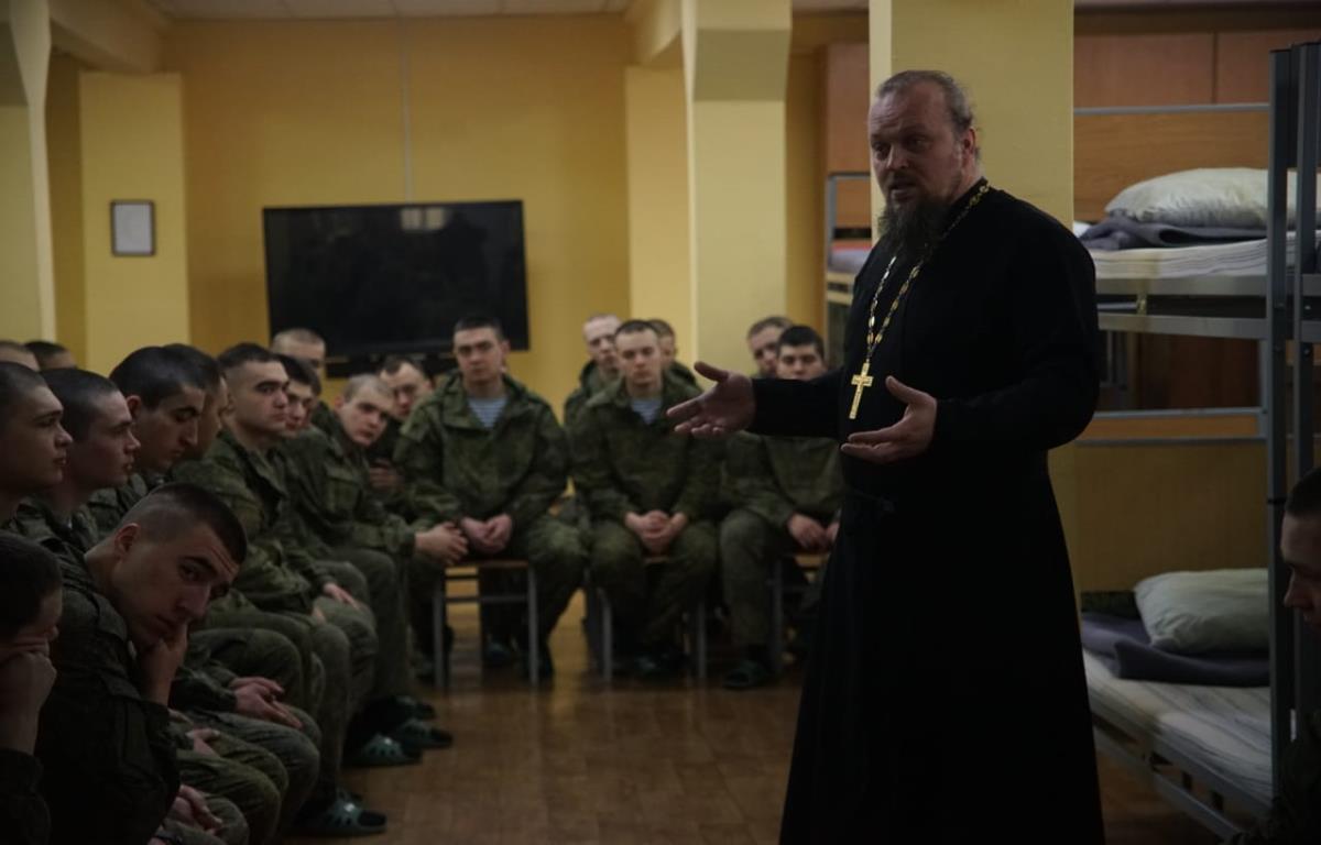 Беседа с военнослужащими г.о. Орехово-Зуево