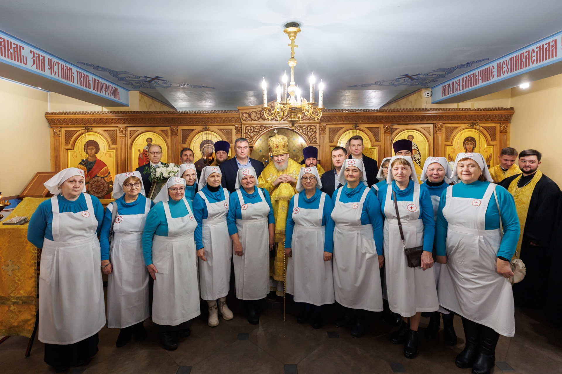 Архиерейское богослужение в храме Новомучеников и исповедников Орехово-Зуевских 