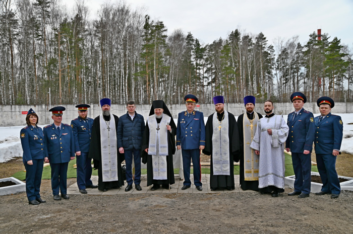 Закладка храма на территории КП-3 г. Электростали