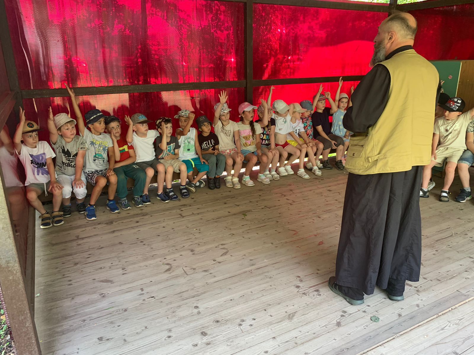 Встреча с детьми дошкольного отделения «Сказка» города Павловский Посад