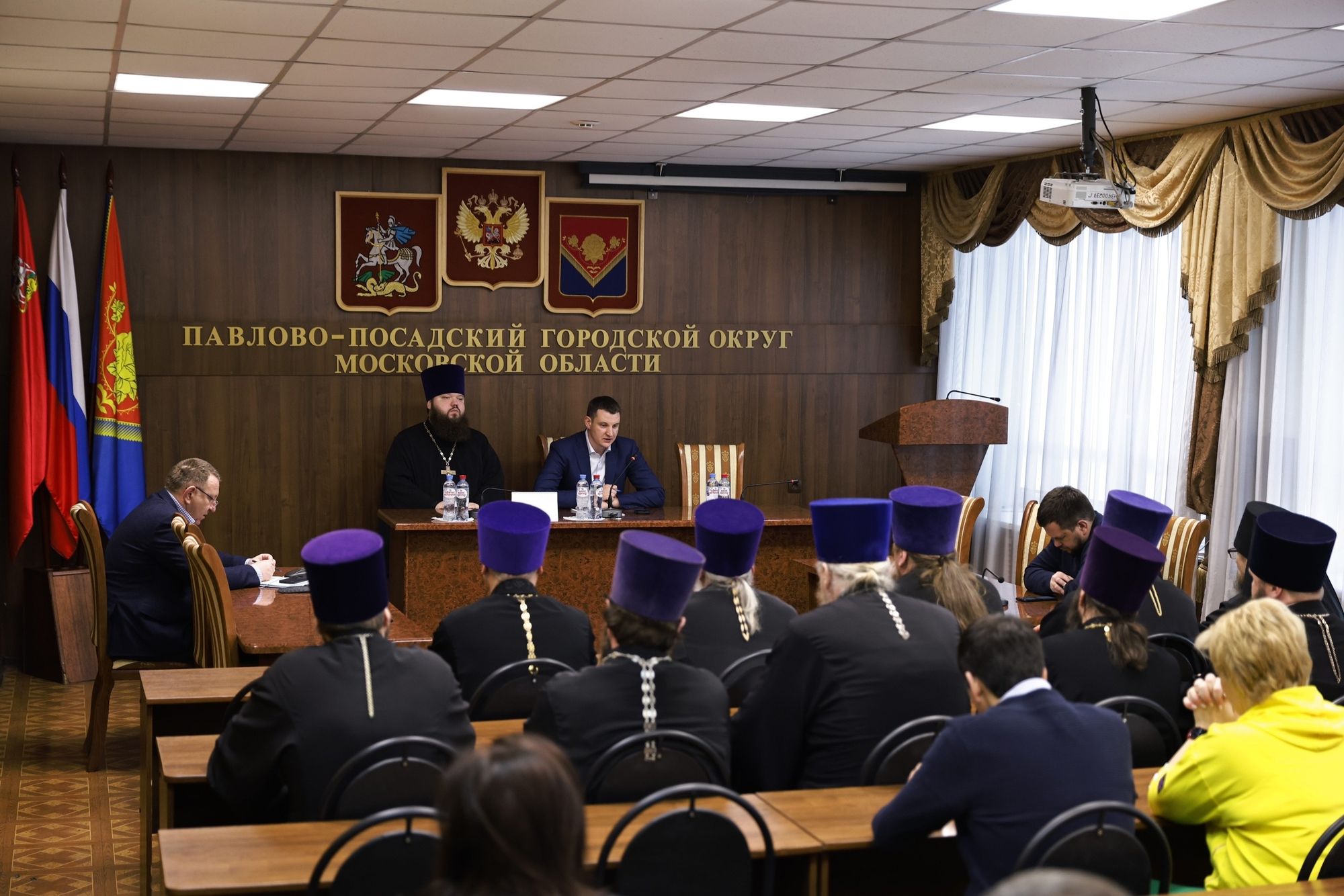 Встреча духовенства Павлово-Посадского благочиния с главой Павлово-Посадского городского округа