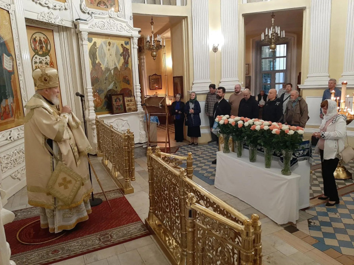 Архиерейское богослужение в Преображенском кафедральном соборе Балашихи