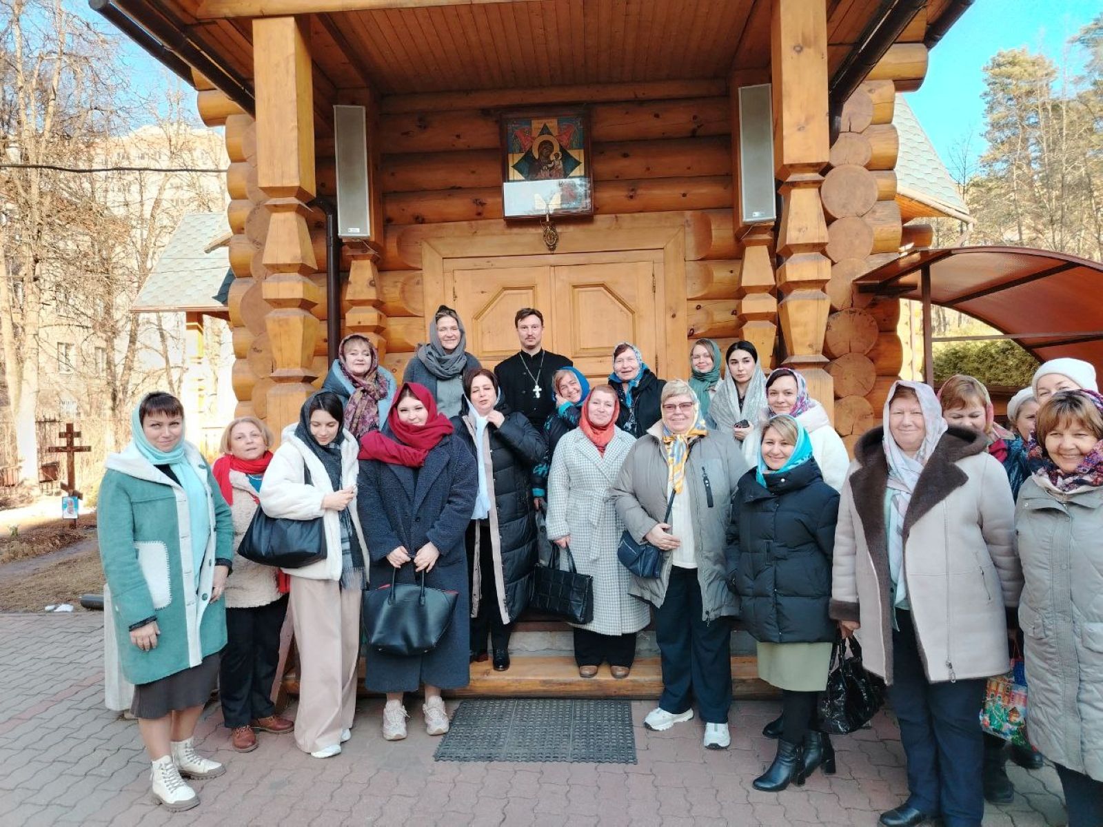 Беседа с учителями в Неопалимовском храме Балашихи