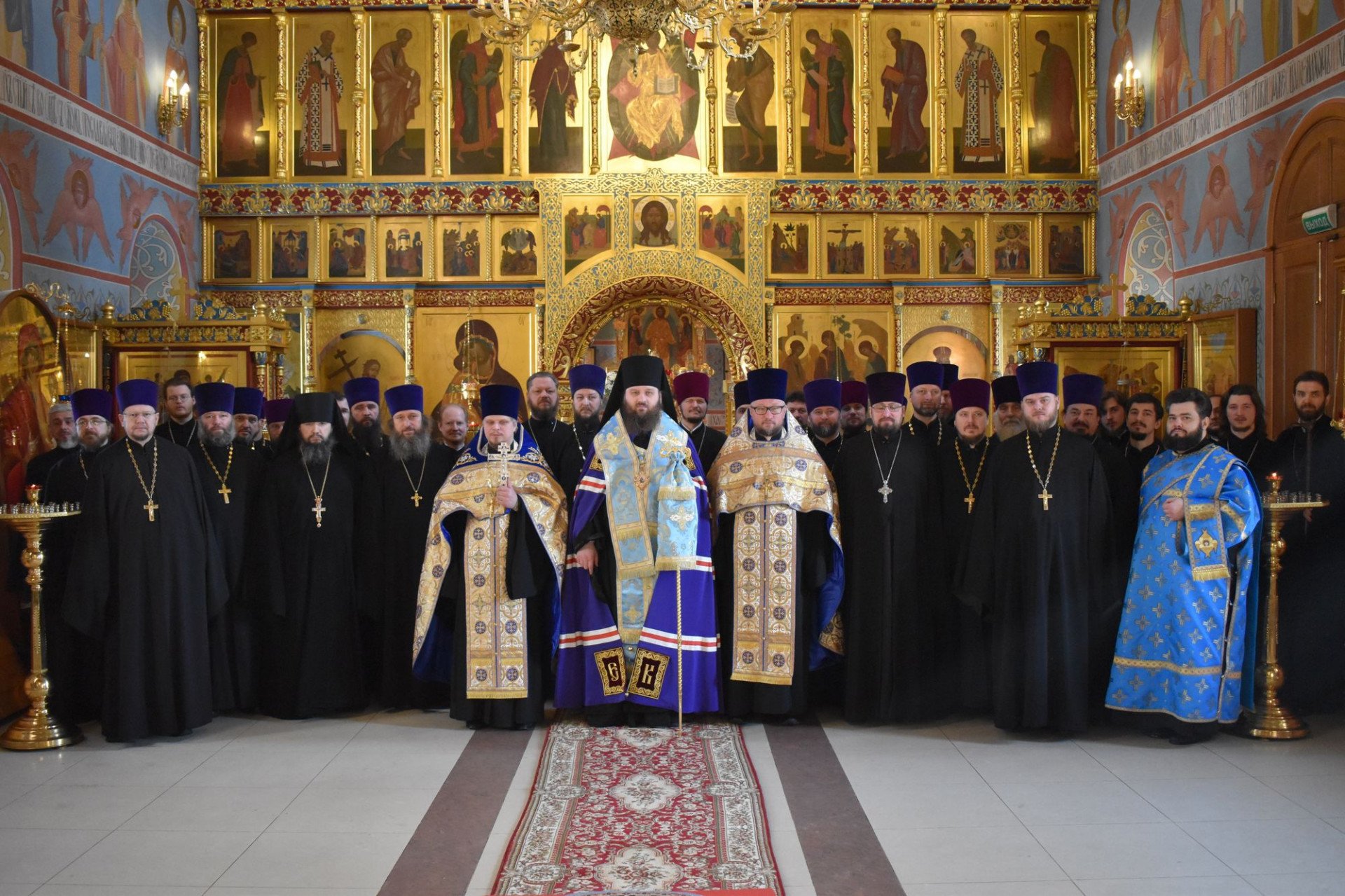 Открытие весенней сессии Курсов повышения квалификации священнослужителей