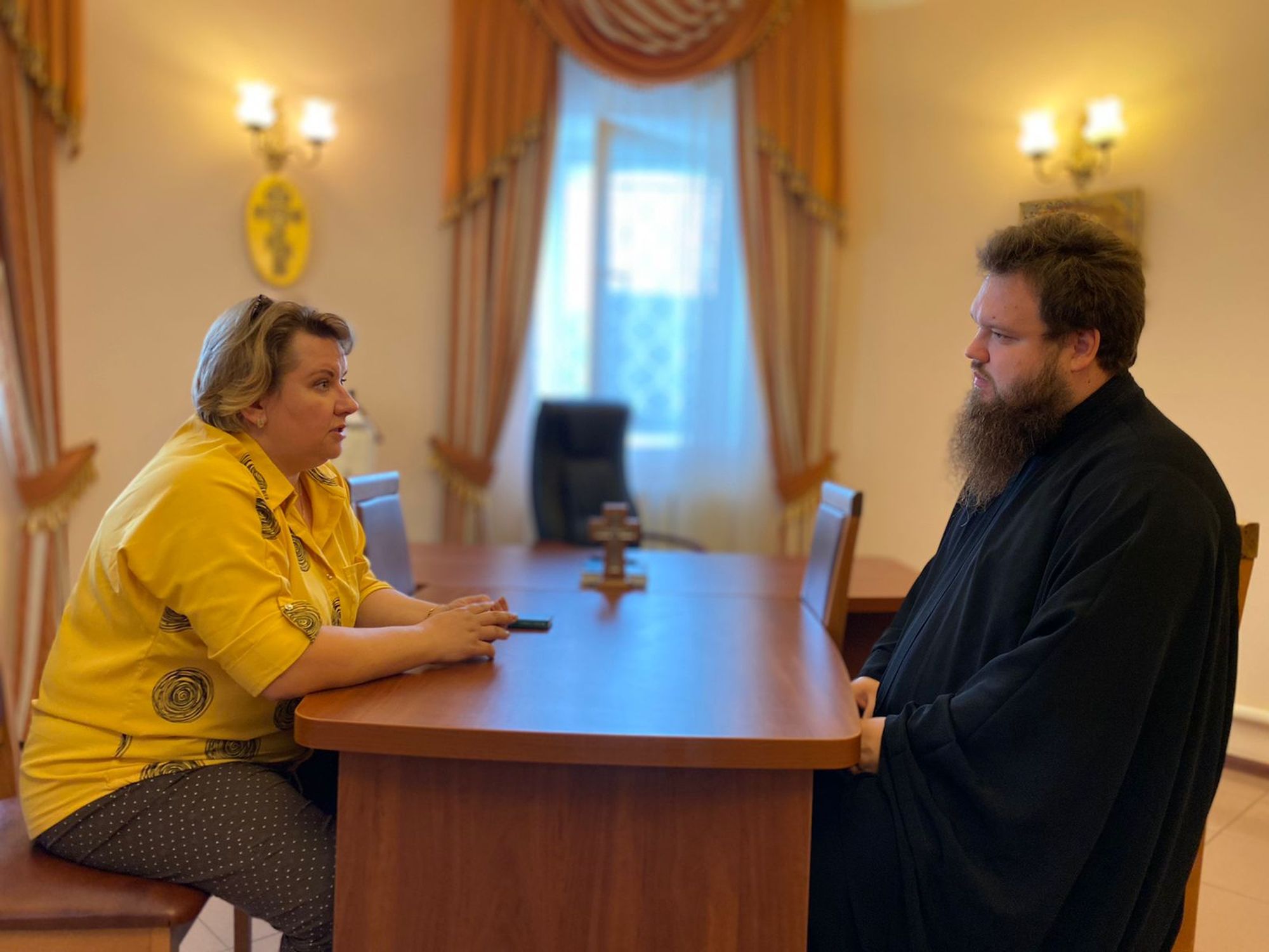 Встреча с главным редактором телеканала «Радуга» в Павловском Посаде