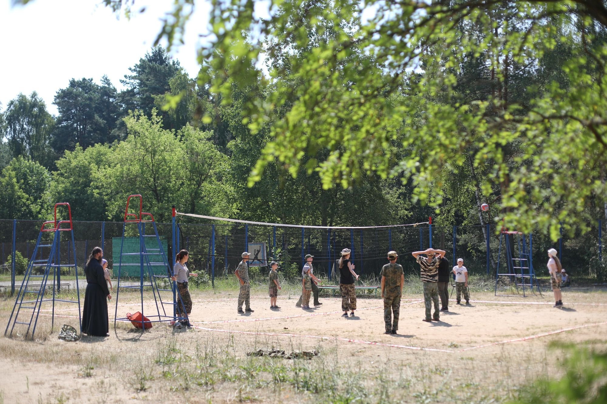 Спортивная смена программы семейного отдыха «Дружина» в Богородском благочинии