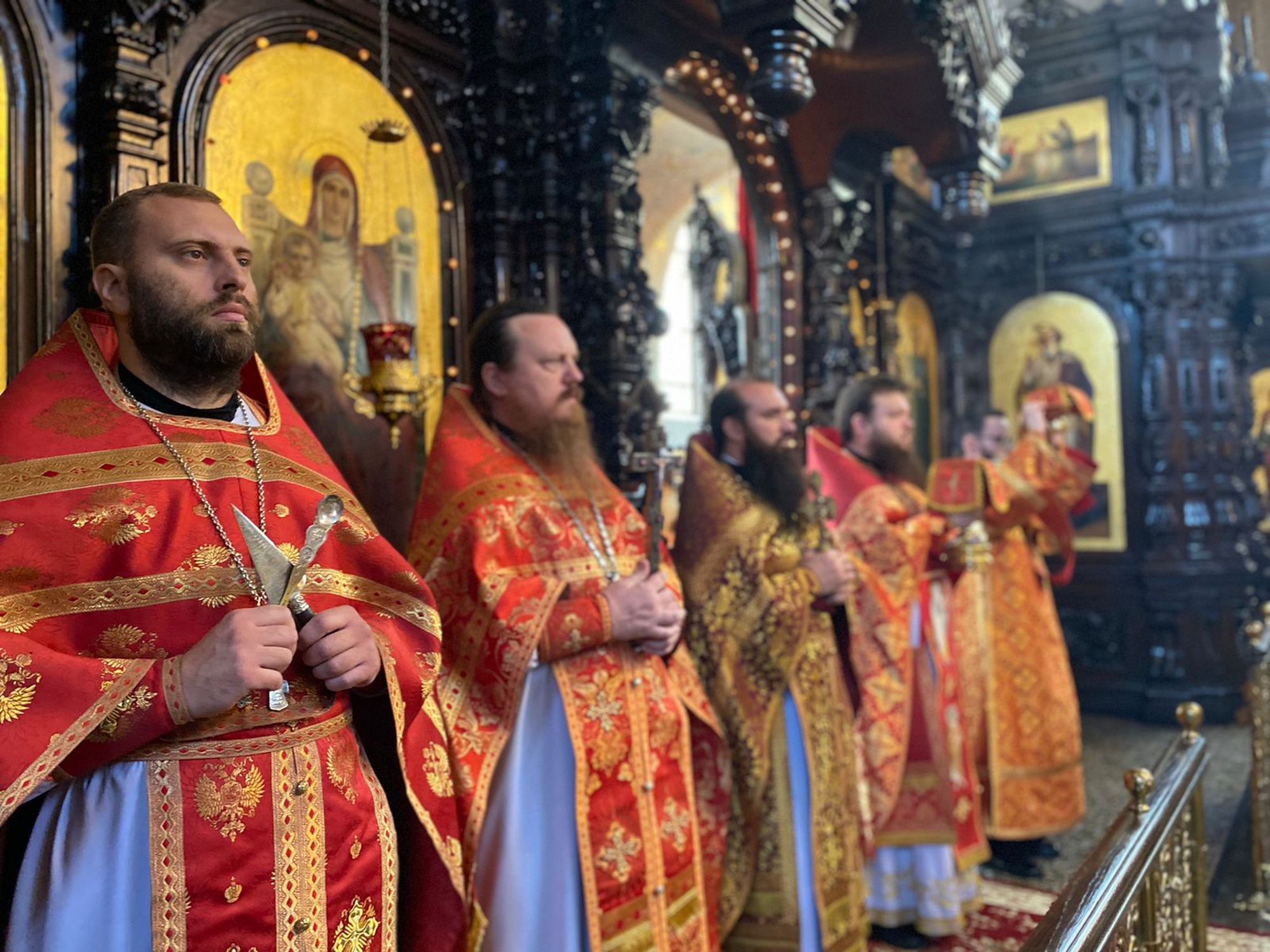 День памяти священномученика Алексия Воробьева в Вознесенском храме Павловского Посада