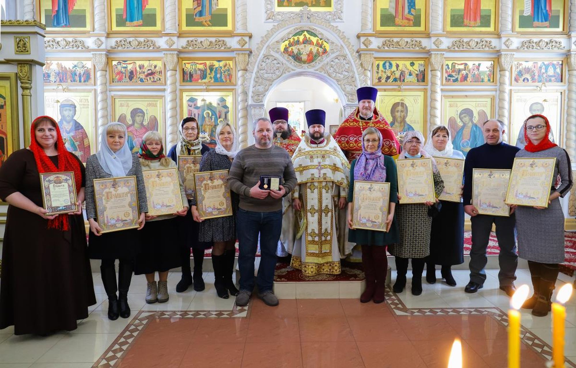 Память сщмч. Николая Поспелова в селе Войново-Гора