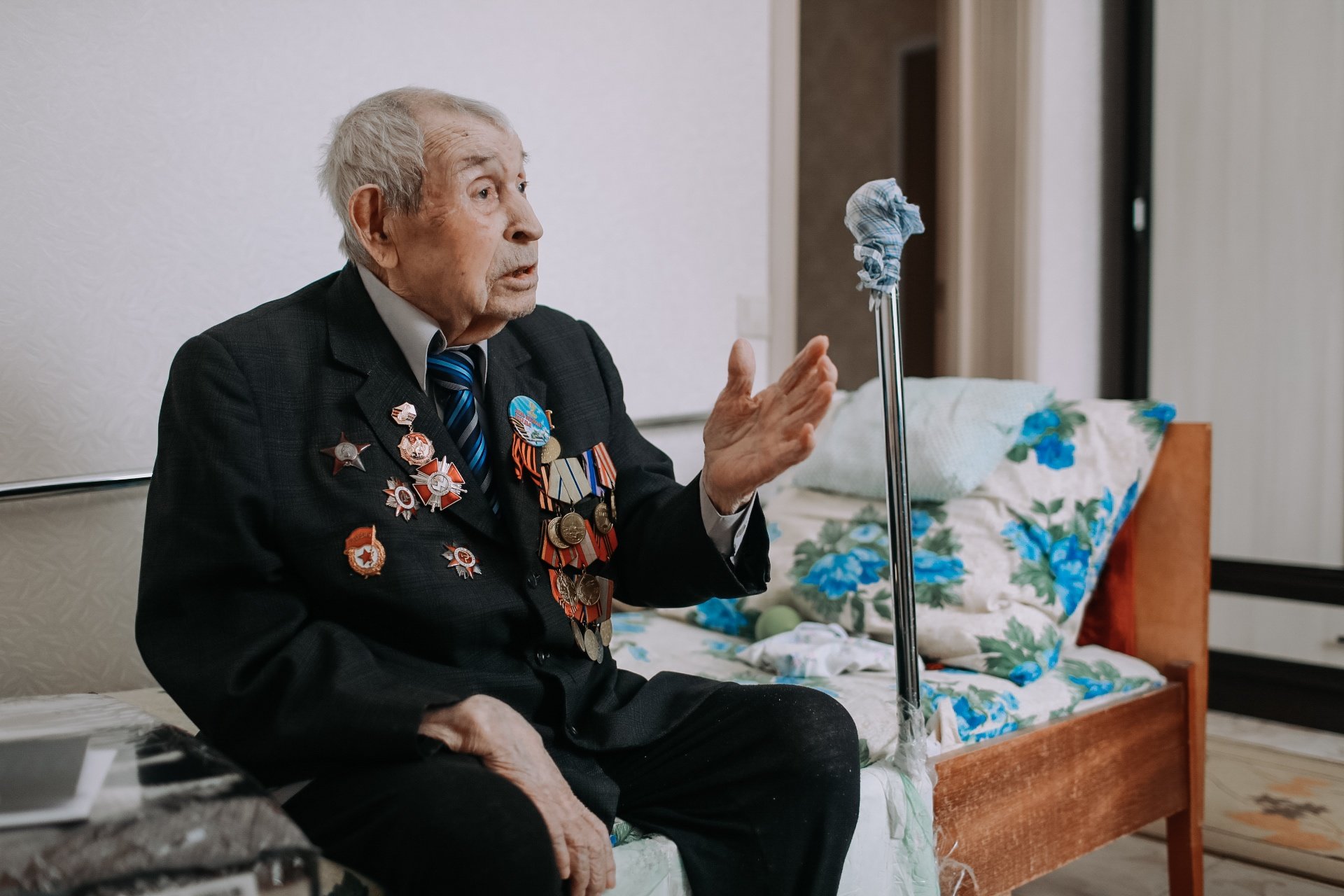 Поздравление блокадников в Богородском благочинии