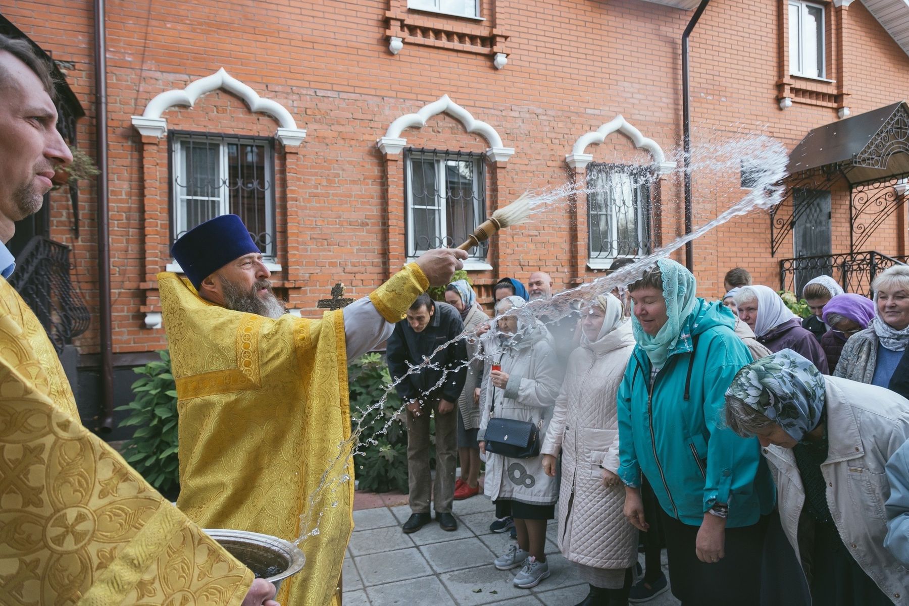 Престольный праздник в Вознесенском храме Павловского Посада