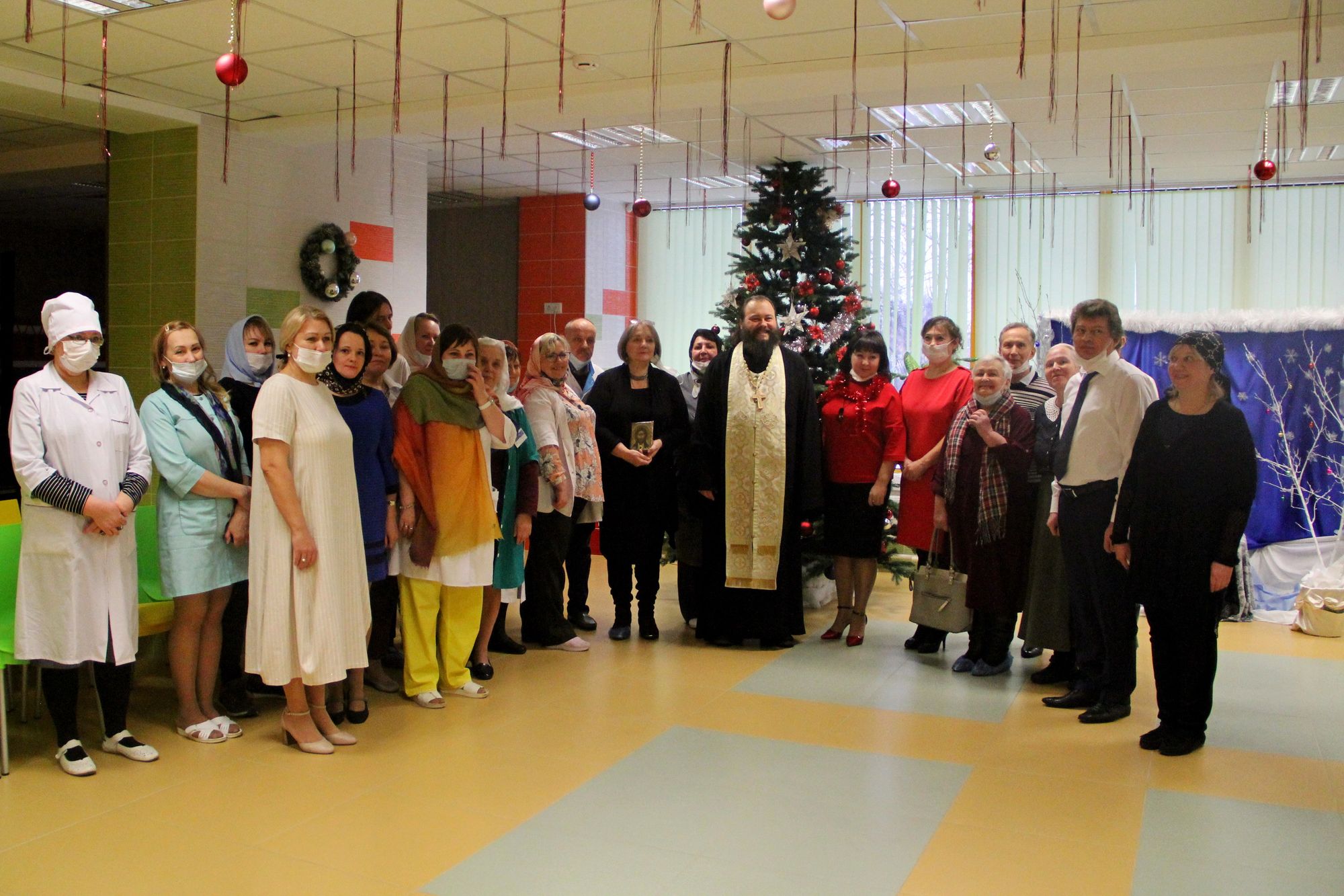 Освящение реабилитационного центра «Мироград»