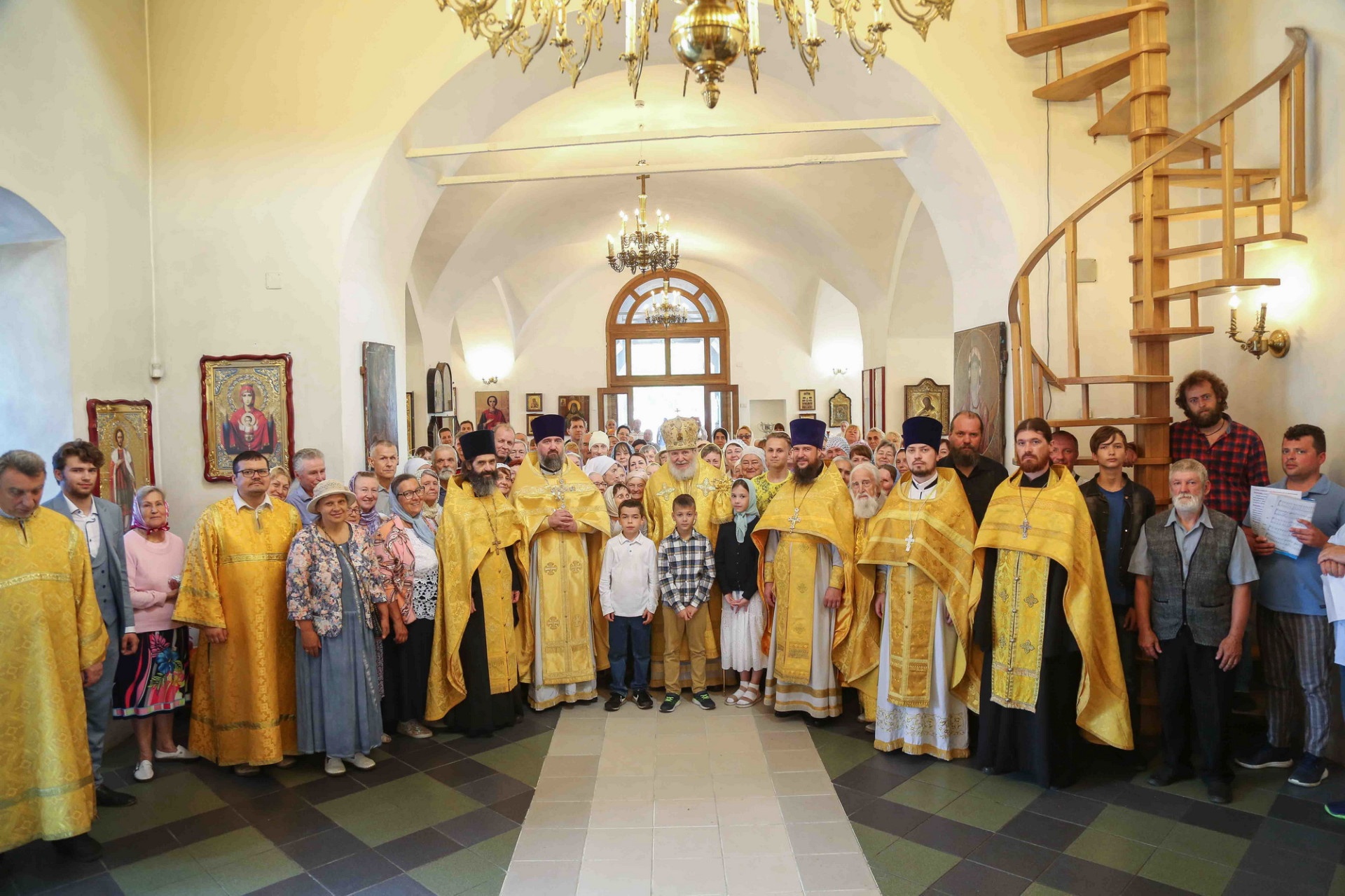 Престольный праздник в Успенском храме Ногинска 