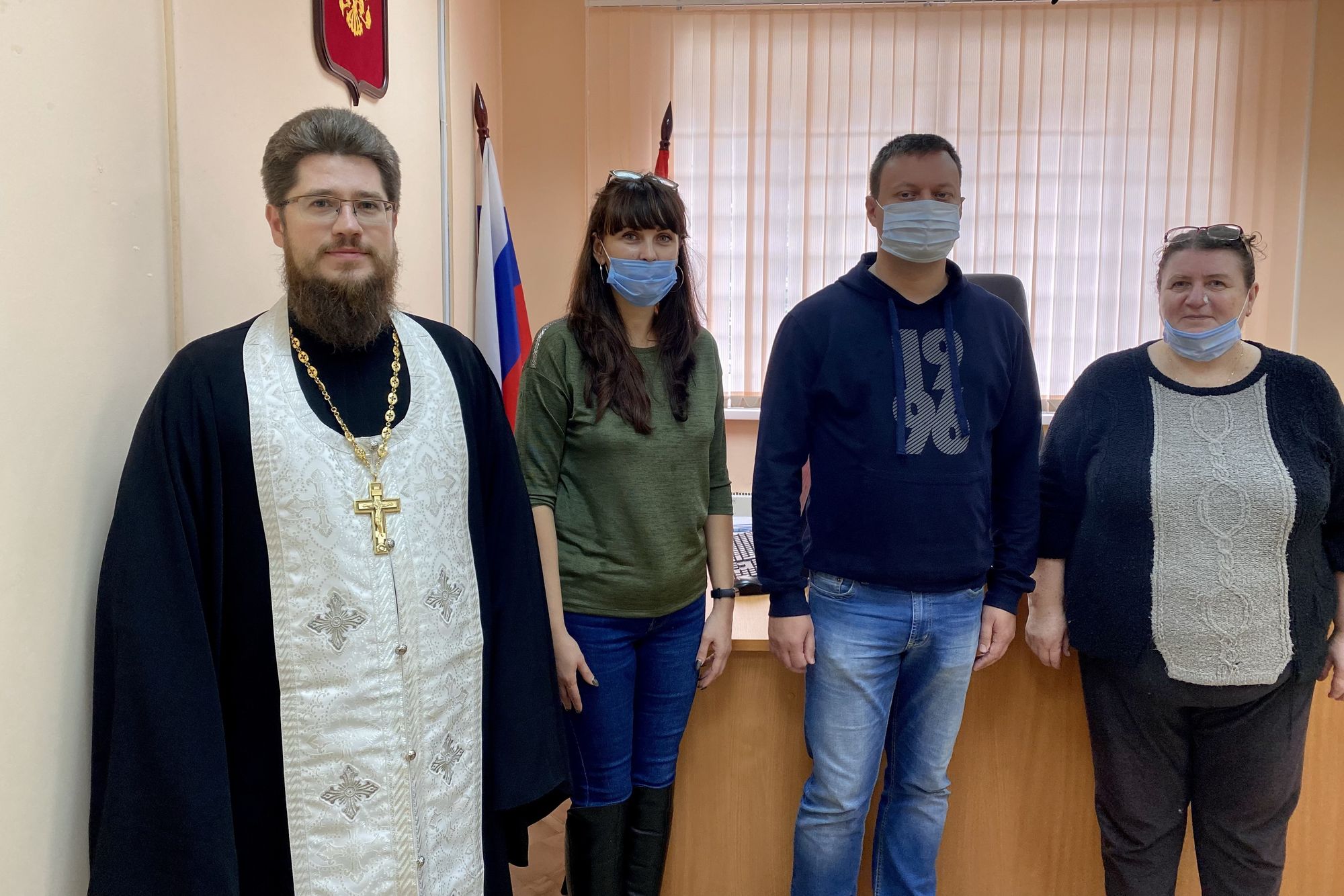 Освящение судебного участка в г. Фрязино