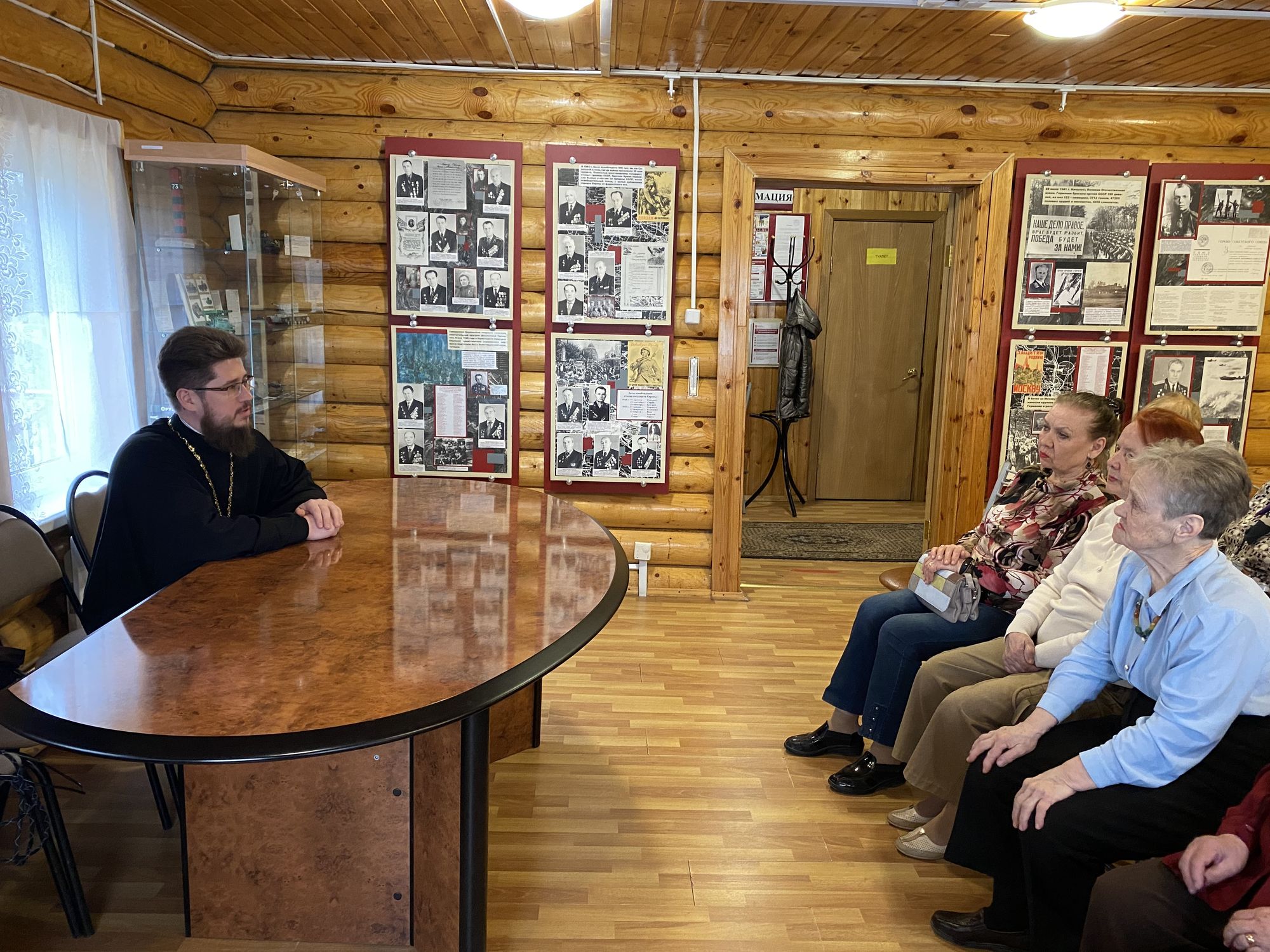 Встреча с членами клуба «Дети войны» и жителями города Фрязино