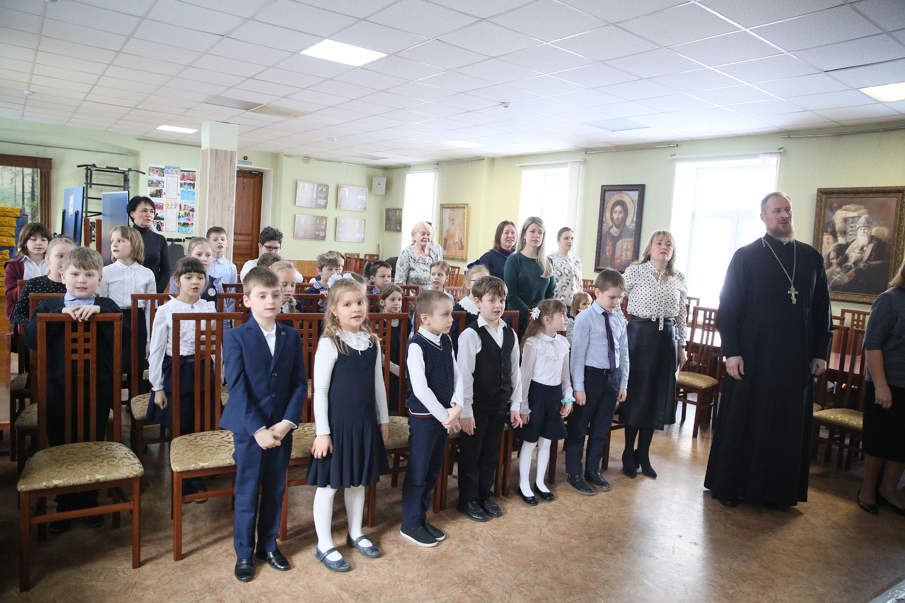 «Прощание с Азбукой» в Алексиевской гимназии города Щёлково