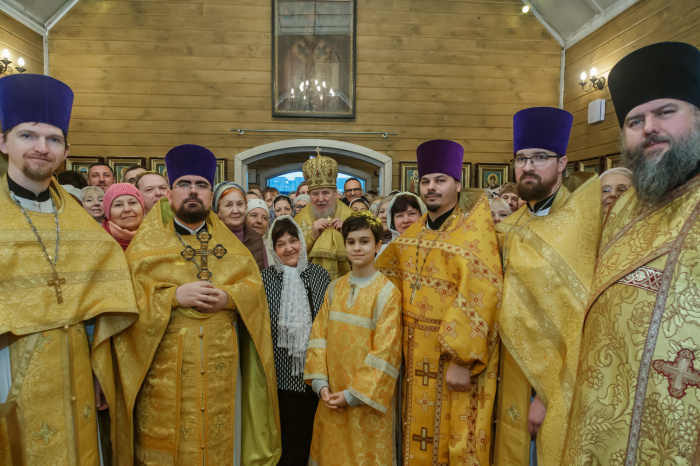 Архиерейское богослужение в Кирилло-Мефодиевском храме Балашихи