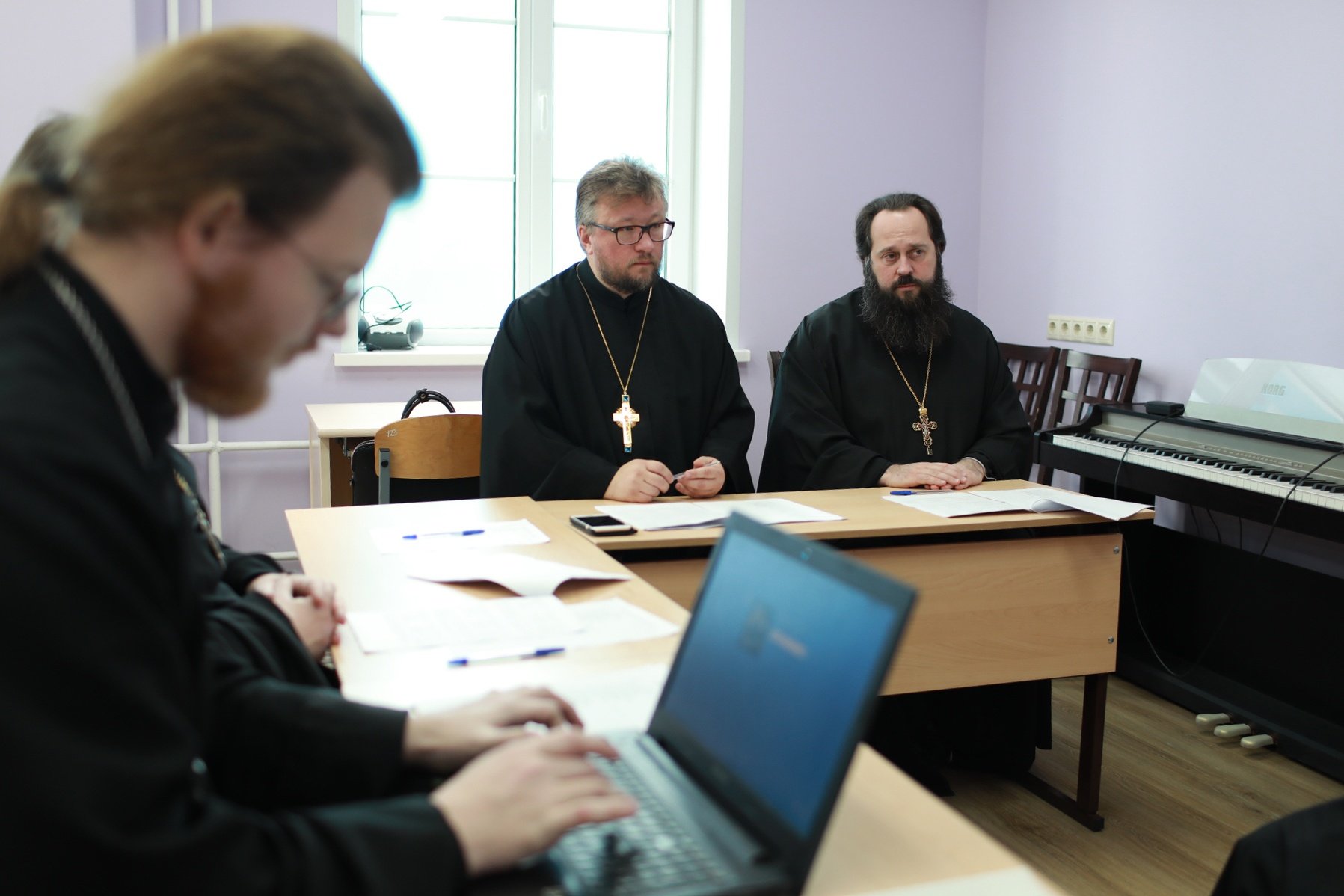 Экзамены на курсах повышения квалификации  священнослужителей