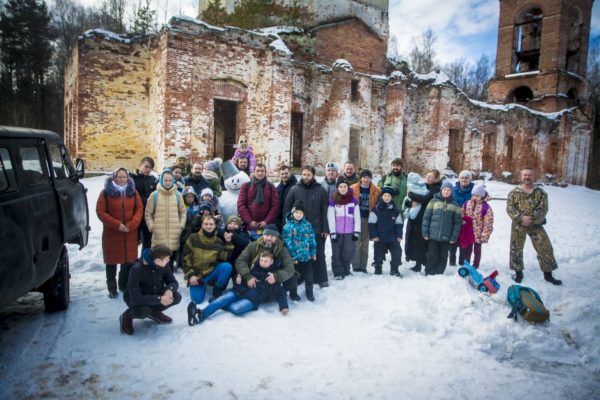Автопробег к порушенным святыням сел Илкодино и Курилово