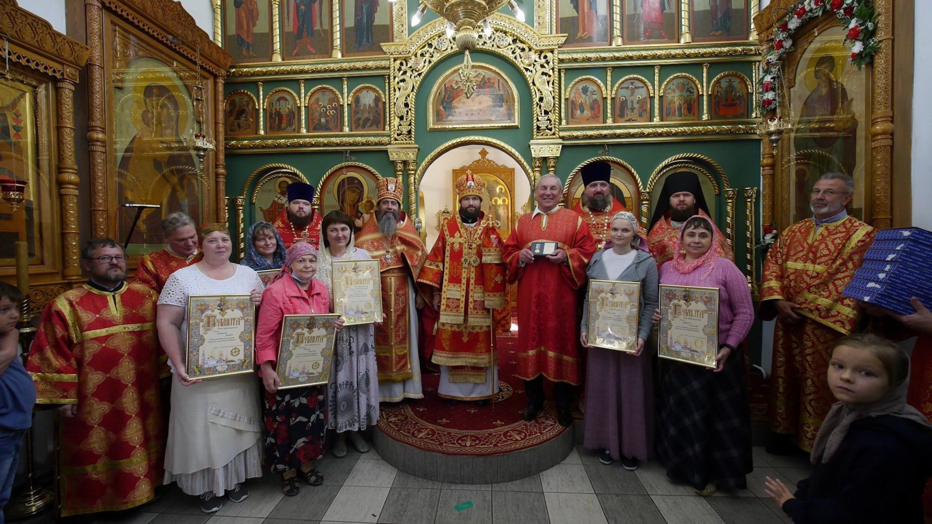 Престольный праздник Пантелеимоновского храма города Электростали