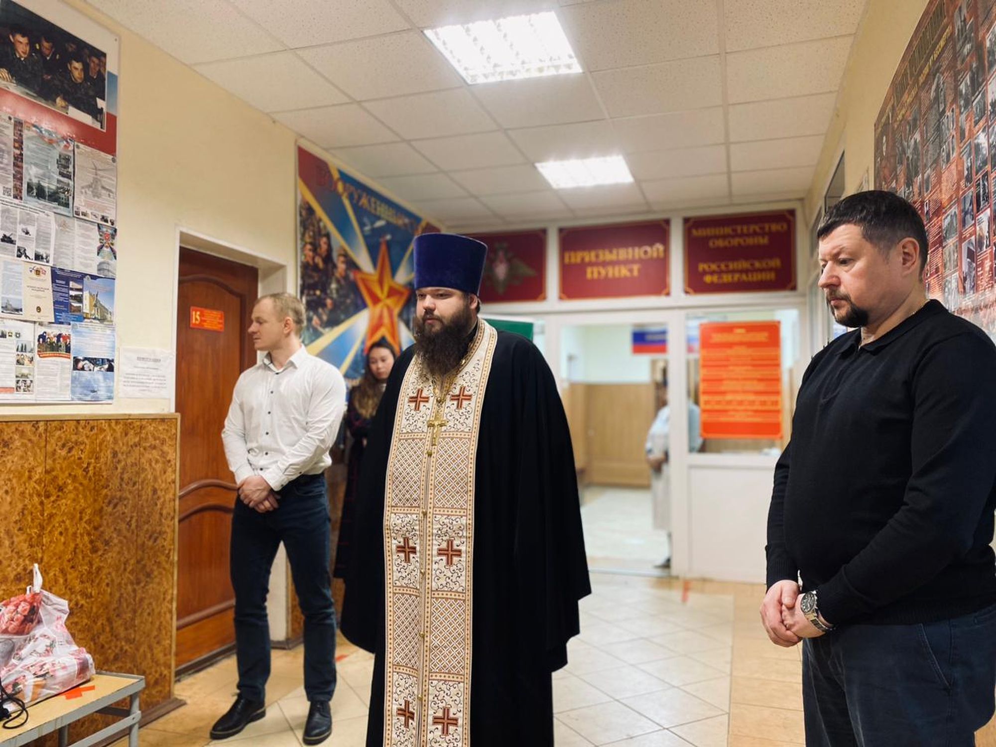 Проводы призывников в Павловском Посаде