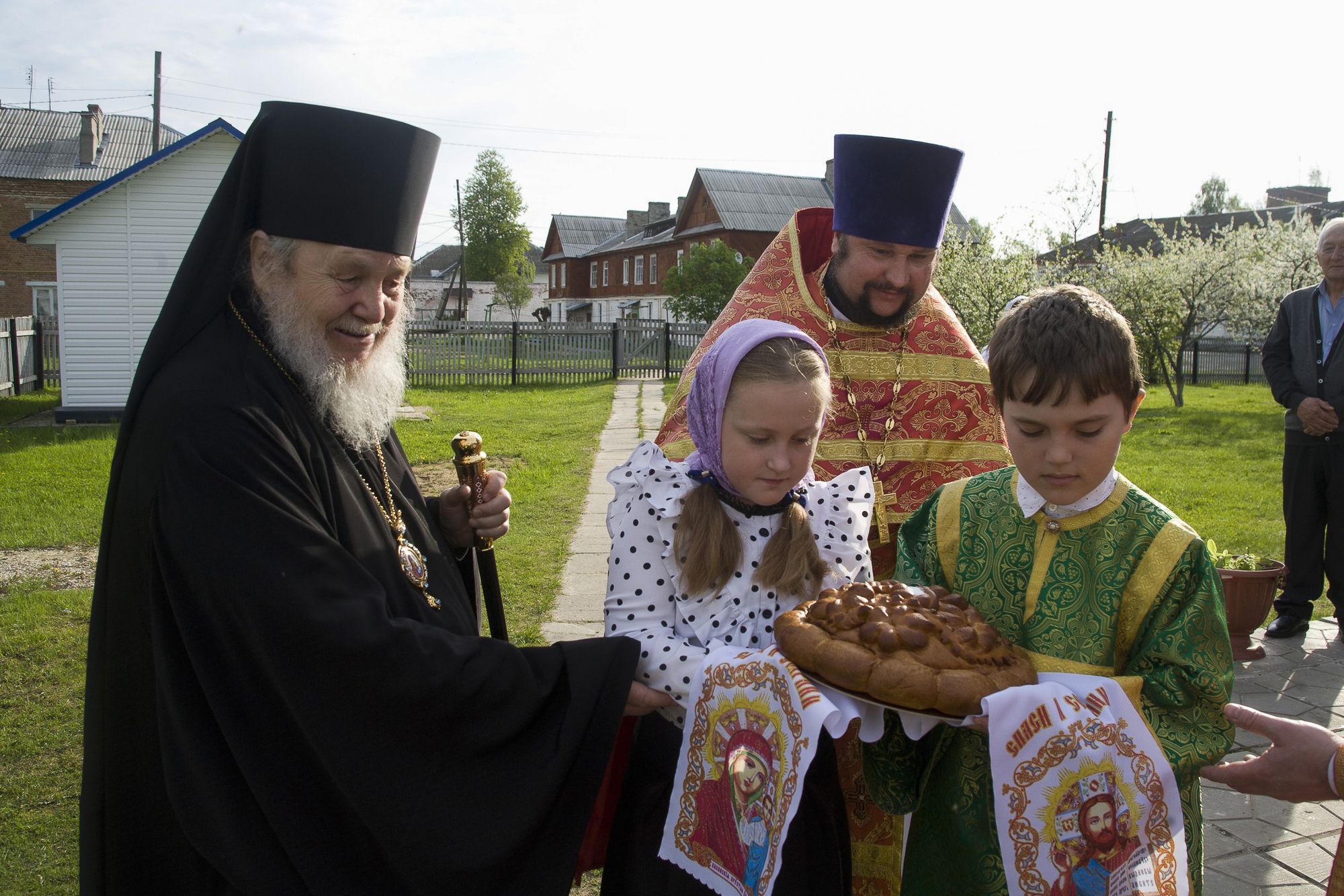 Визит епископа Николая в г. Шатура