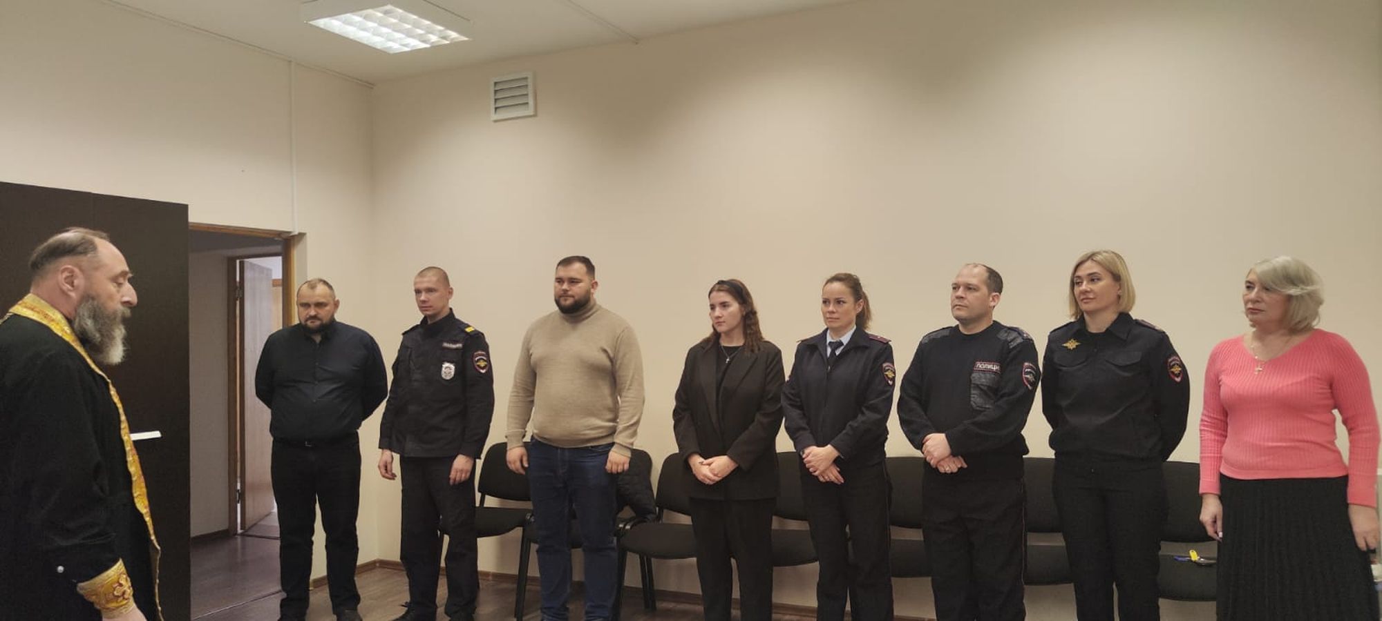 Посещение электрогорского отдела полиции