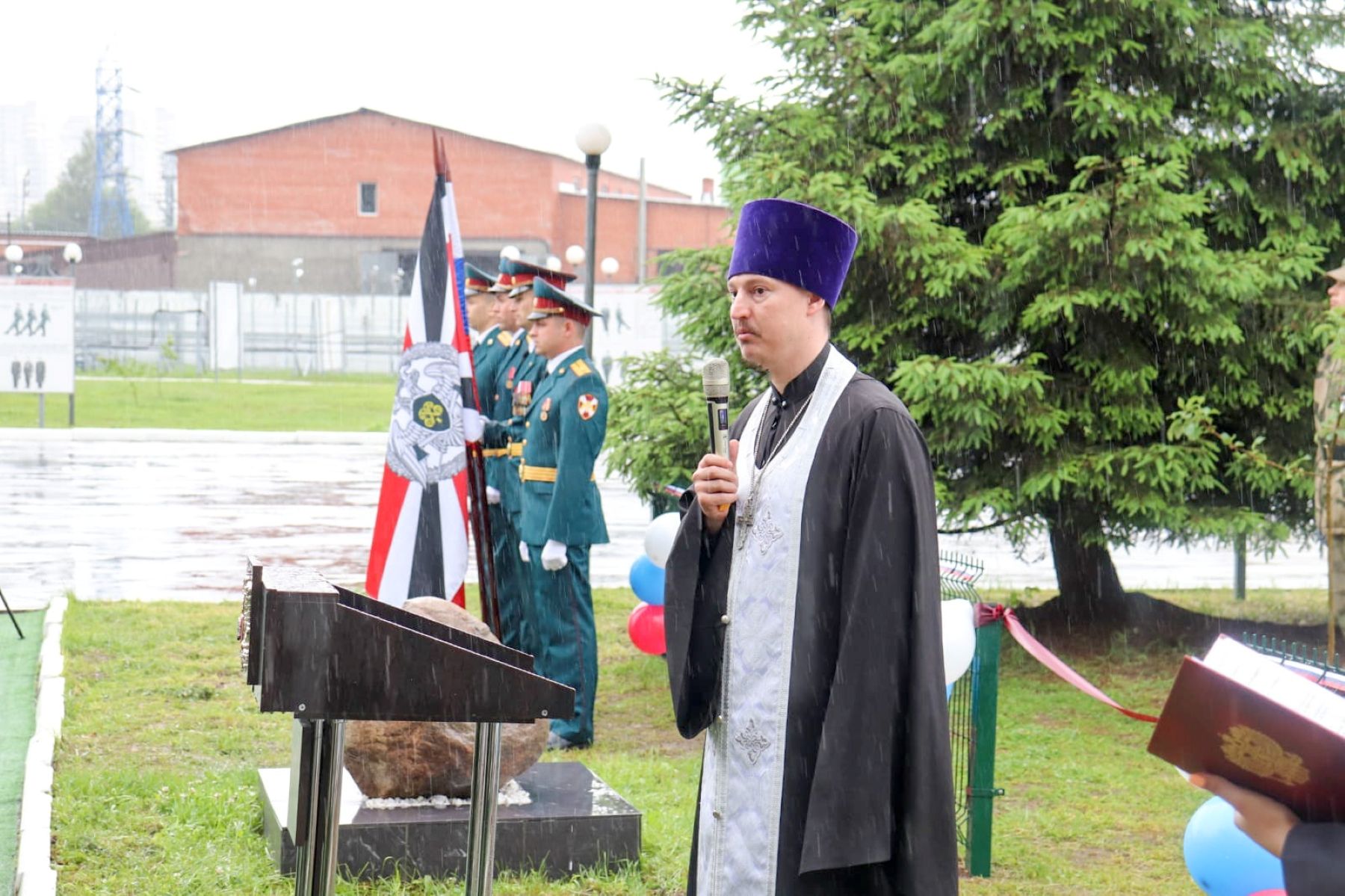 Открытие Сада памяти в Центре инженерно-технического обеспечения Росгвардии
