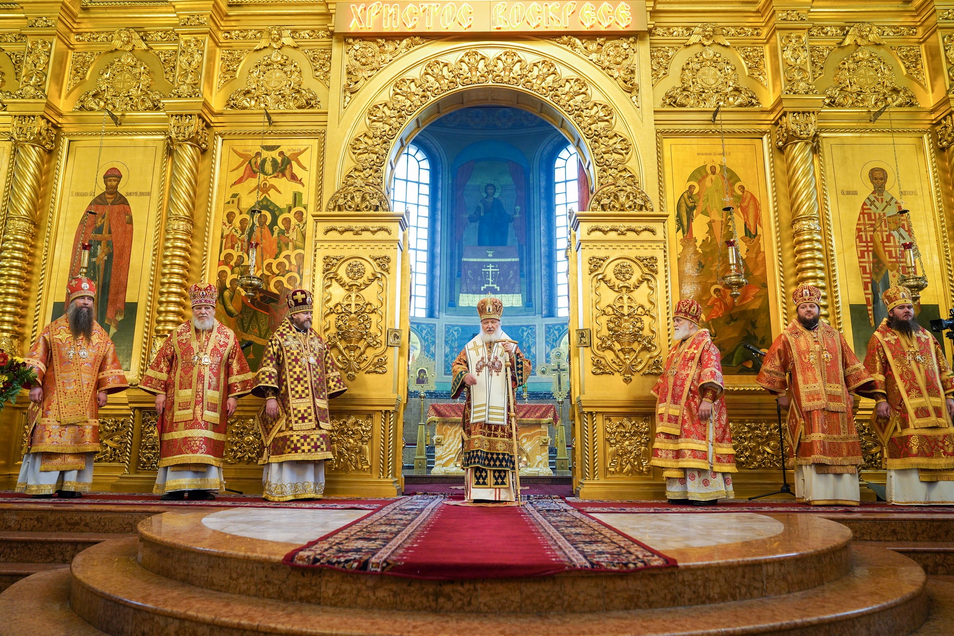 Патриаршее богослужение в Николо-Угрешском монастыре