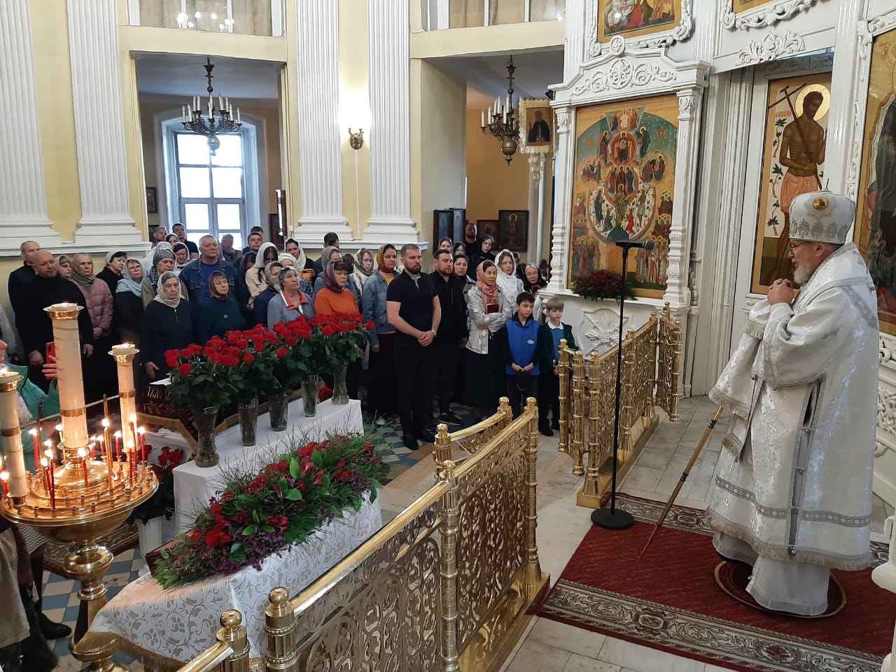 Великая Суббота в Преображенском кафедральном соборе Балашихи 