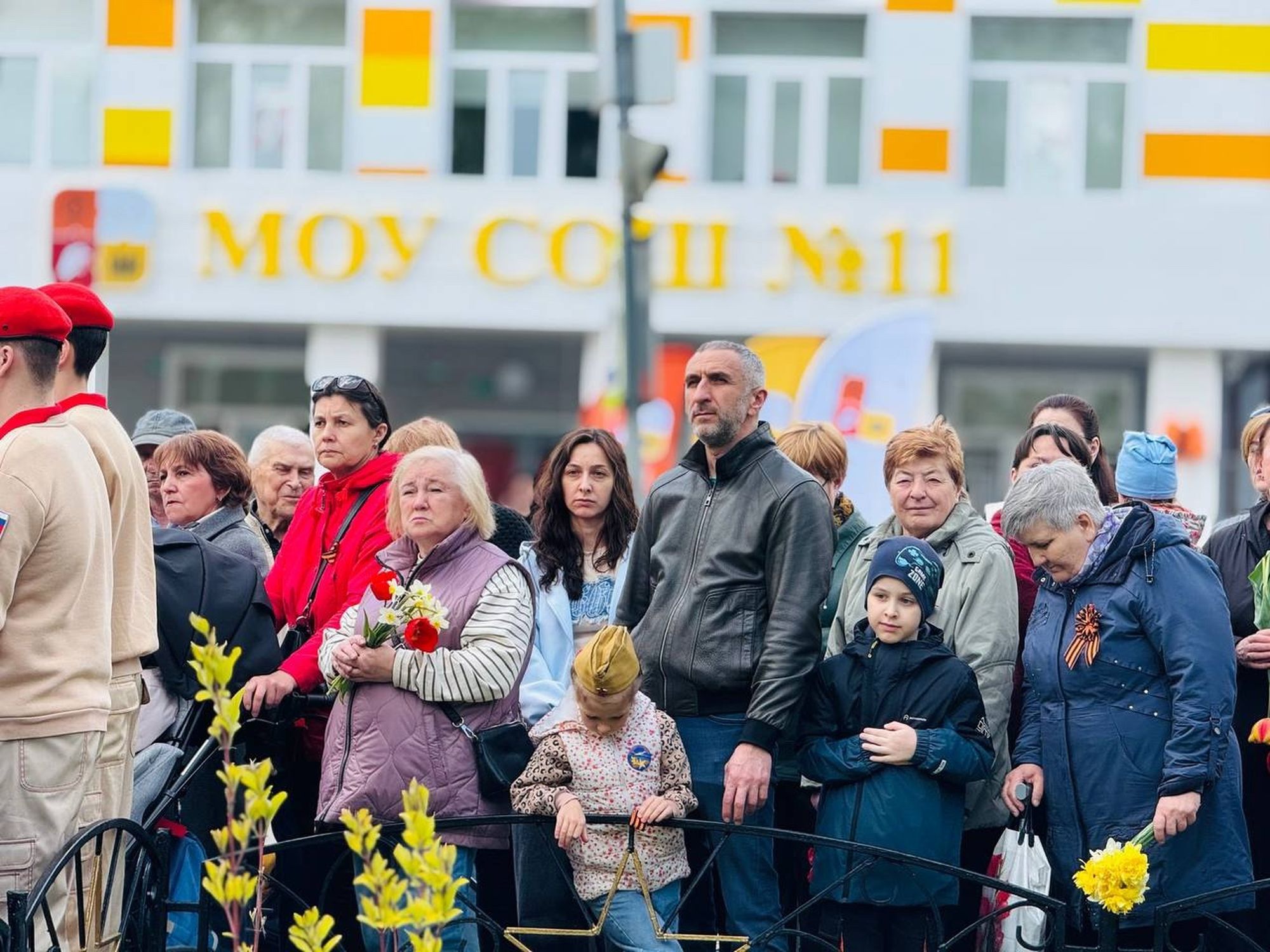 Митинг в посёлке Большие Дворы