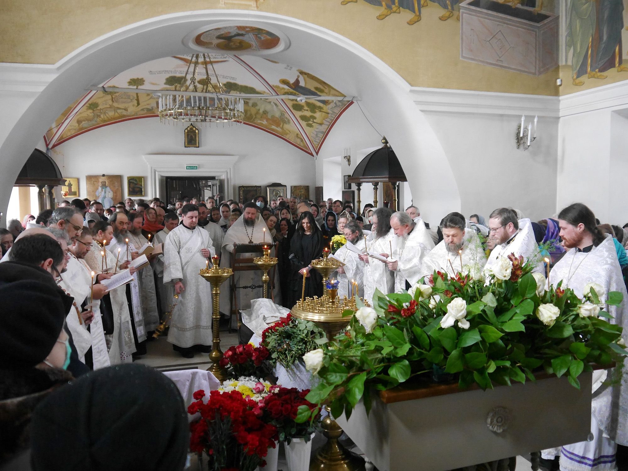 Отпевание протоиерея Вячеслава Перевезенцева