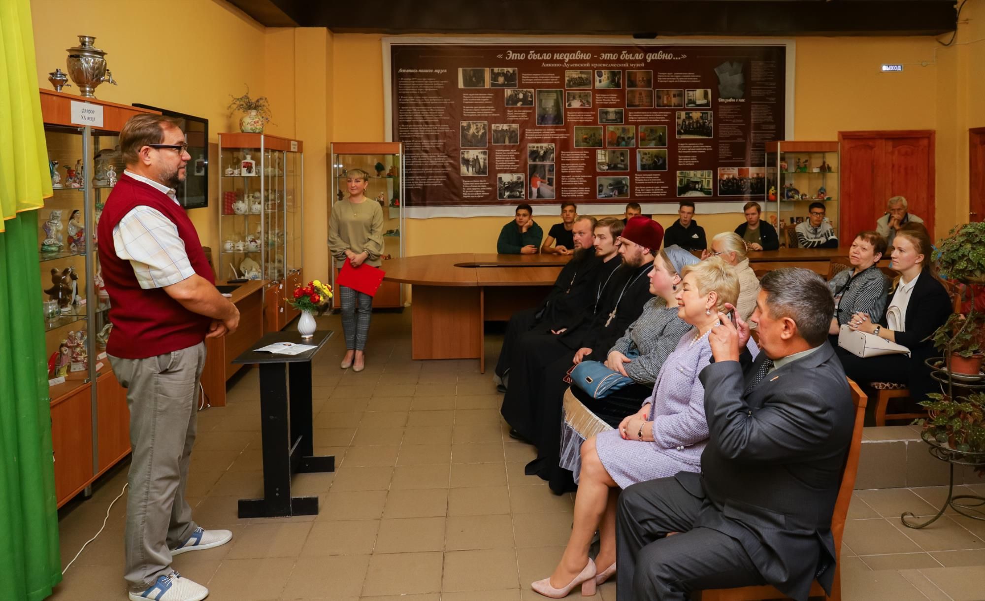 Открытие выставки в Ликино-Дулево