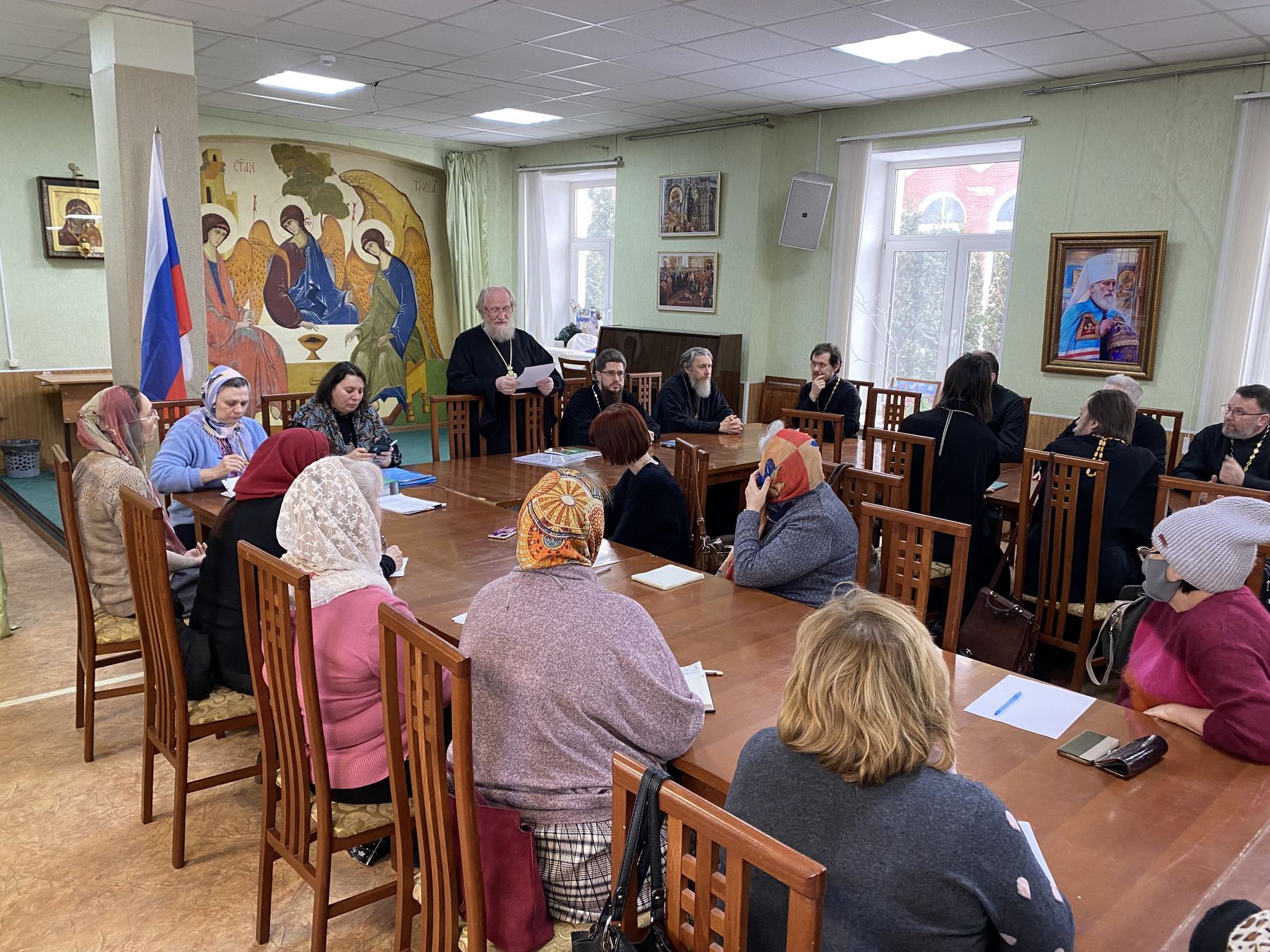 Собрание настоятелей и казначеев приходов Щёлковского благочиния