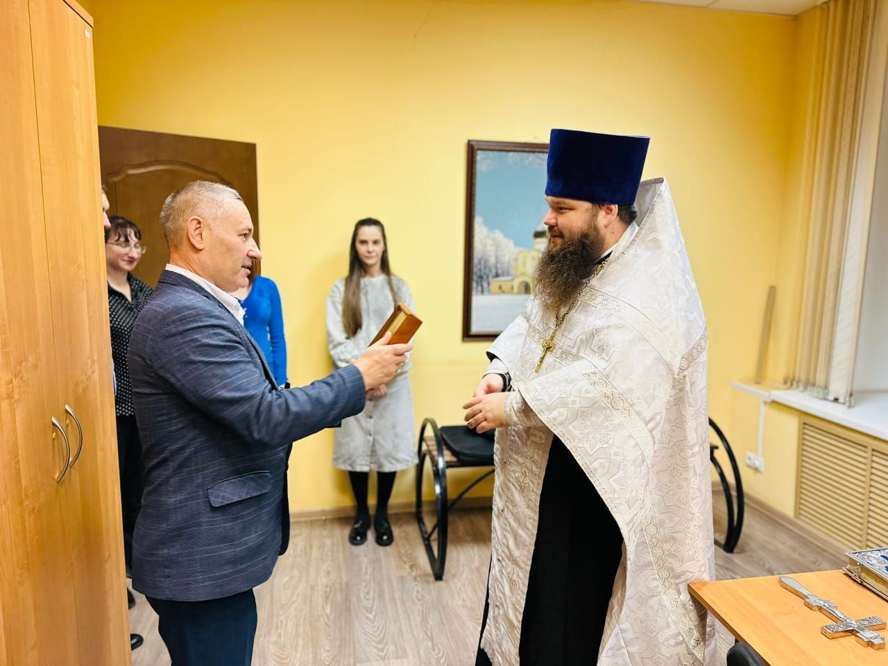 Освящение здания следственного отдела в Павловском Посаде