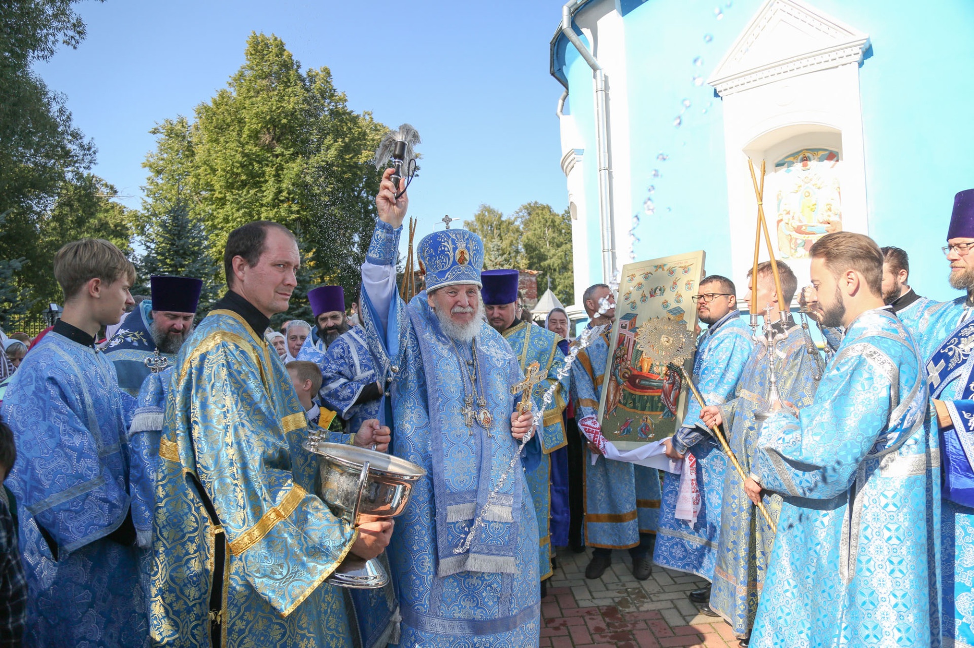 Престольный праздник в Успенском храме Ногинска 