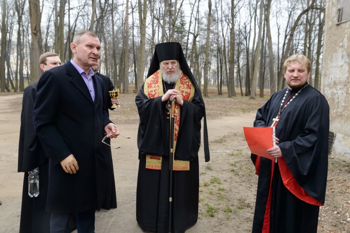Архипастырский визит в усадьбу Глинки 
