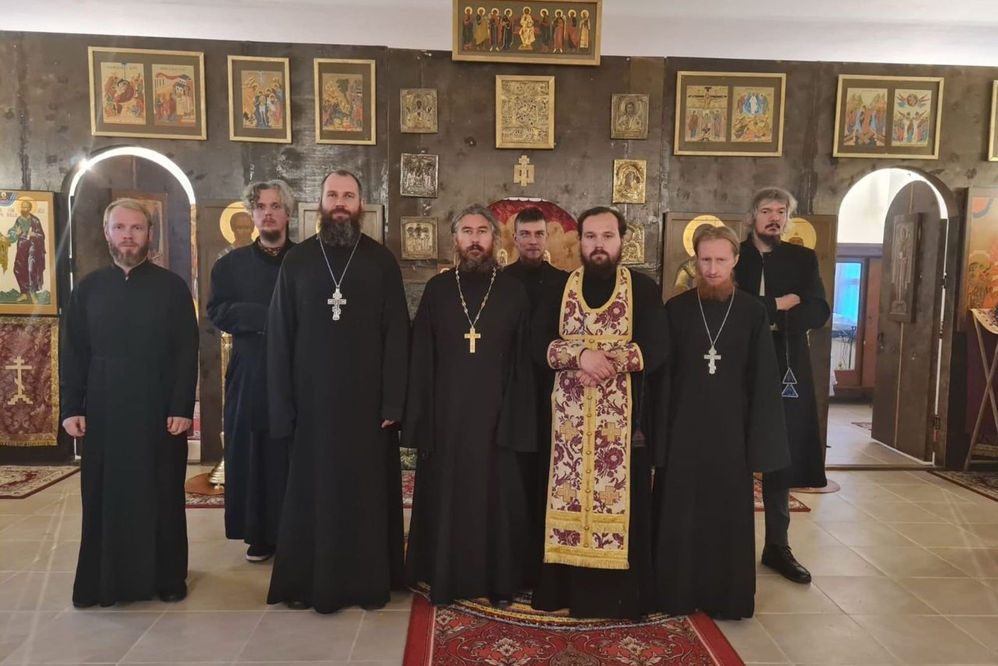 Престольный праздник в храме святителя Петра, митрополита Московского деревни Авсюнино