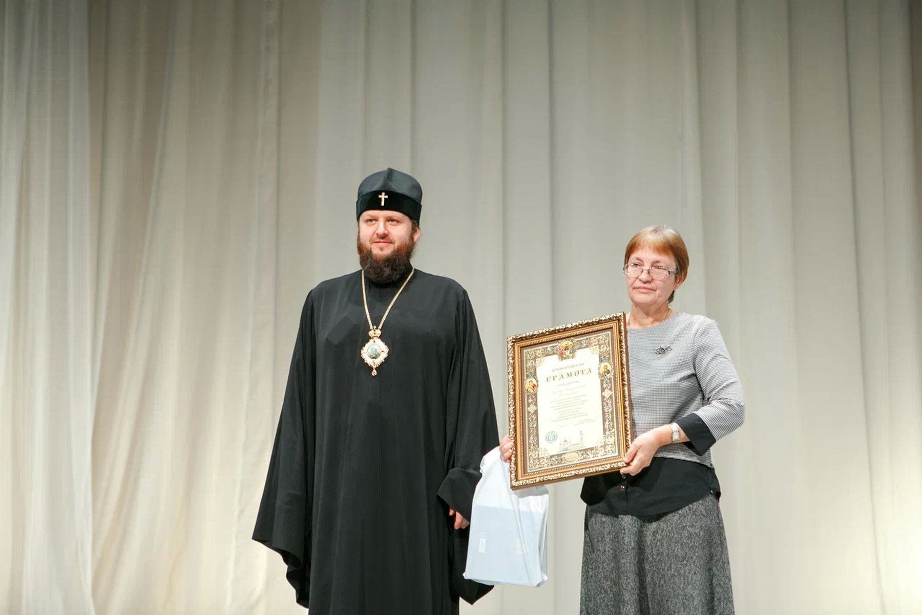 Награждение победителей V регионального конкурса православных журналистов Подмосковья «Верное слово»