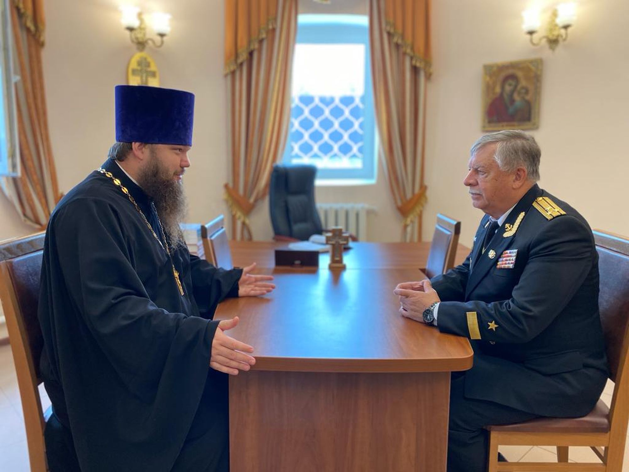 Рабочая встреча с председателем совета ветеранов городского округа Павловский Посад