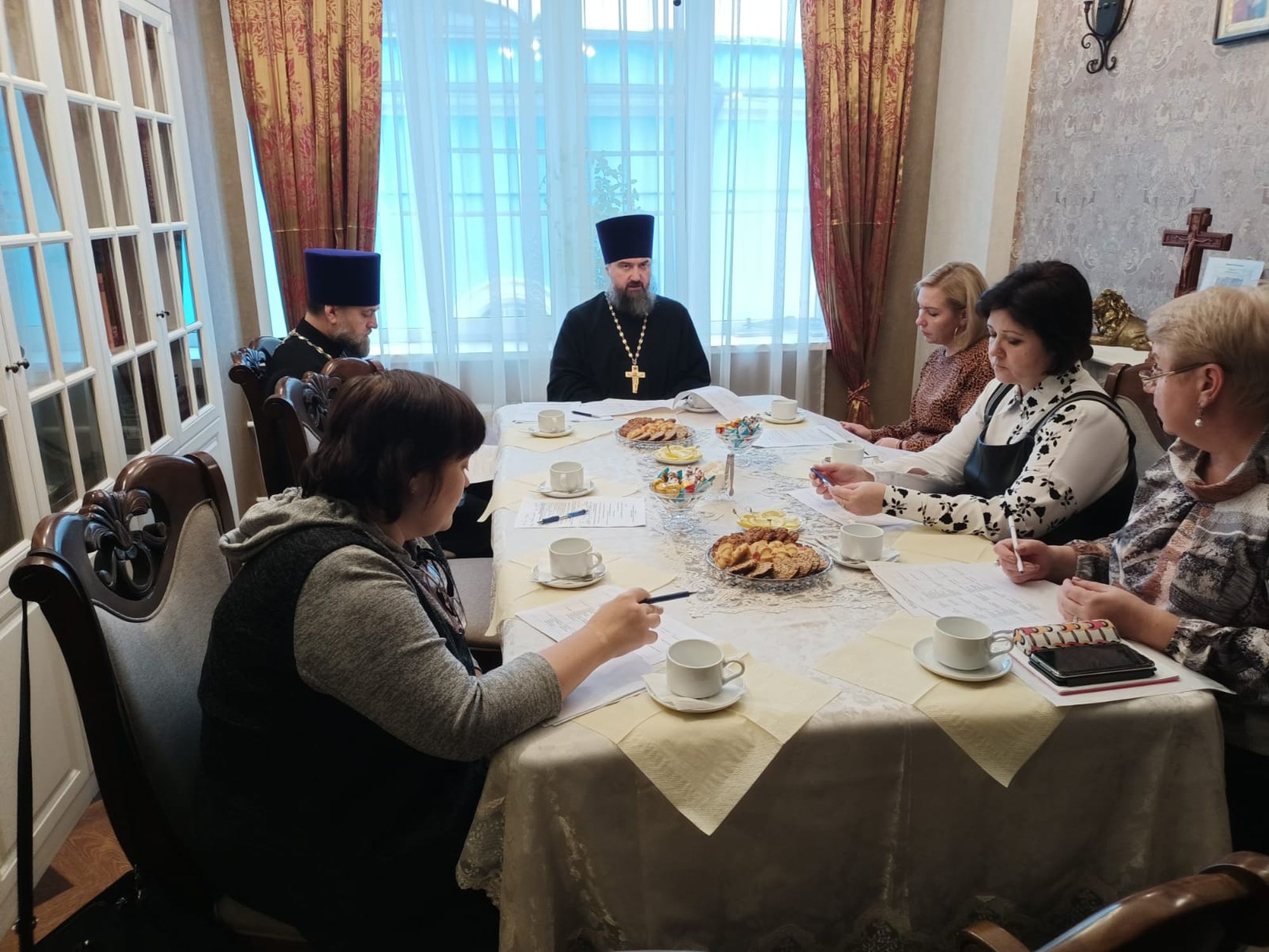 Заседание координационного совета Богородского благочиния и окружного управления образования