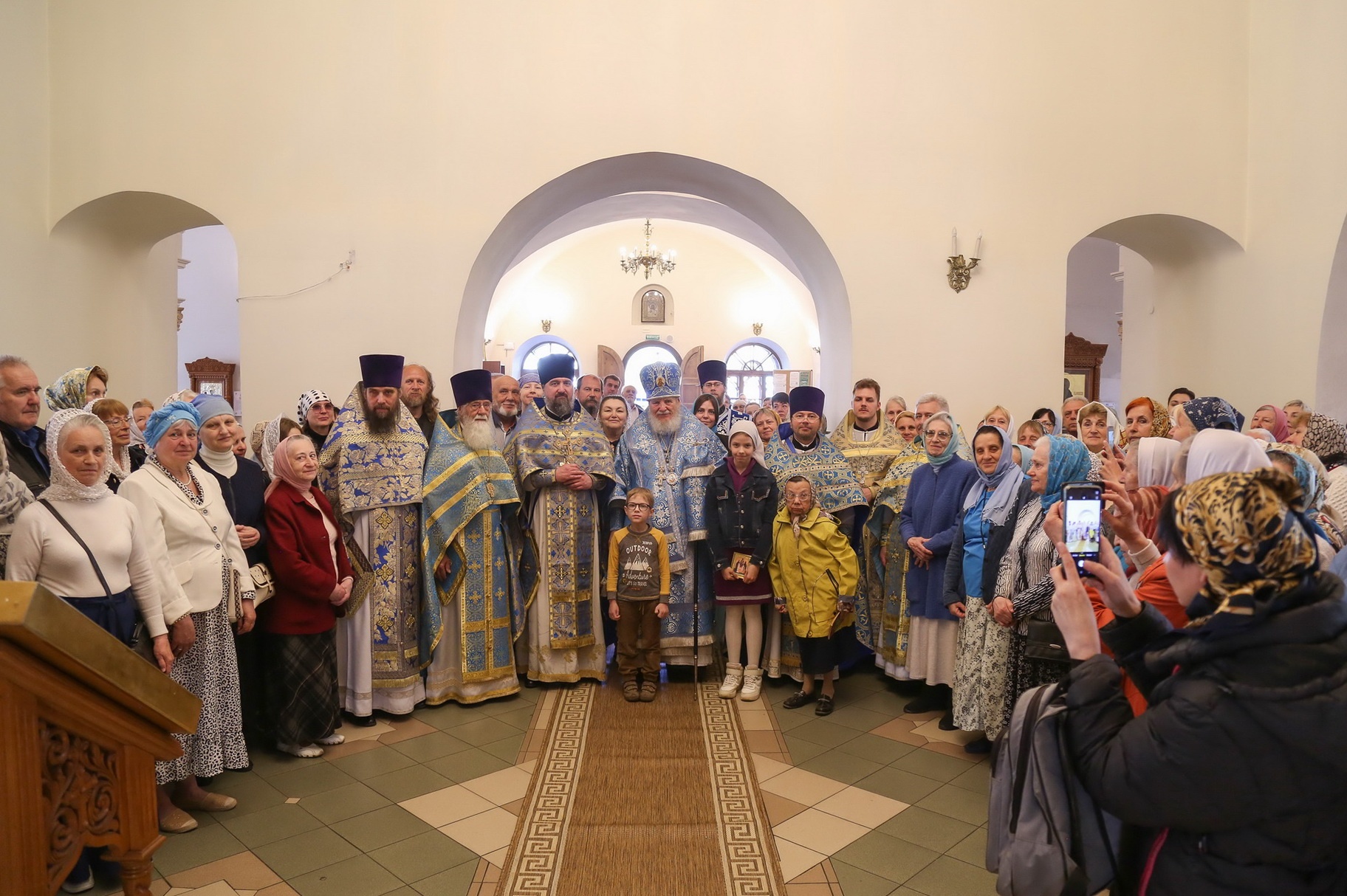 Престольный праздник в Троицком храме г. Старая Купавна 