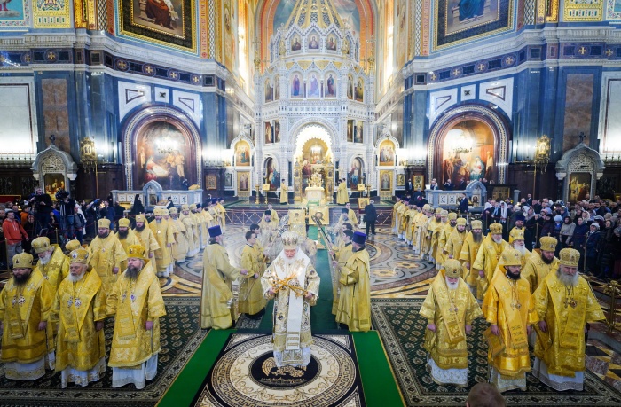 Неделя Торжества Православия в Храме Христа Спасителя 