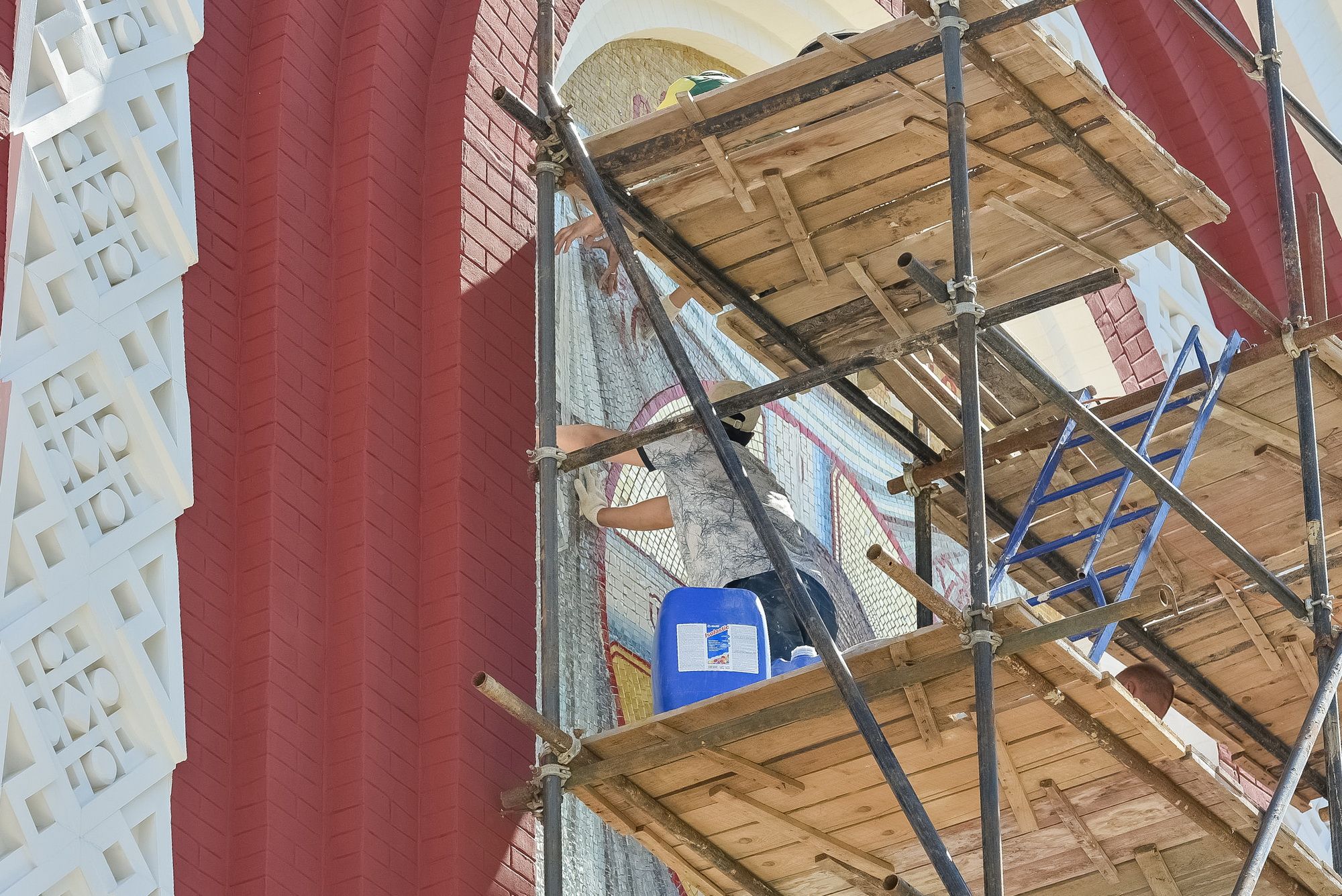 Совещание в Князь-Владимирском храме микрорайона Дзержинского города Балашихи