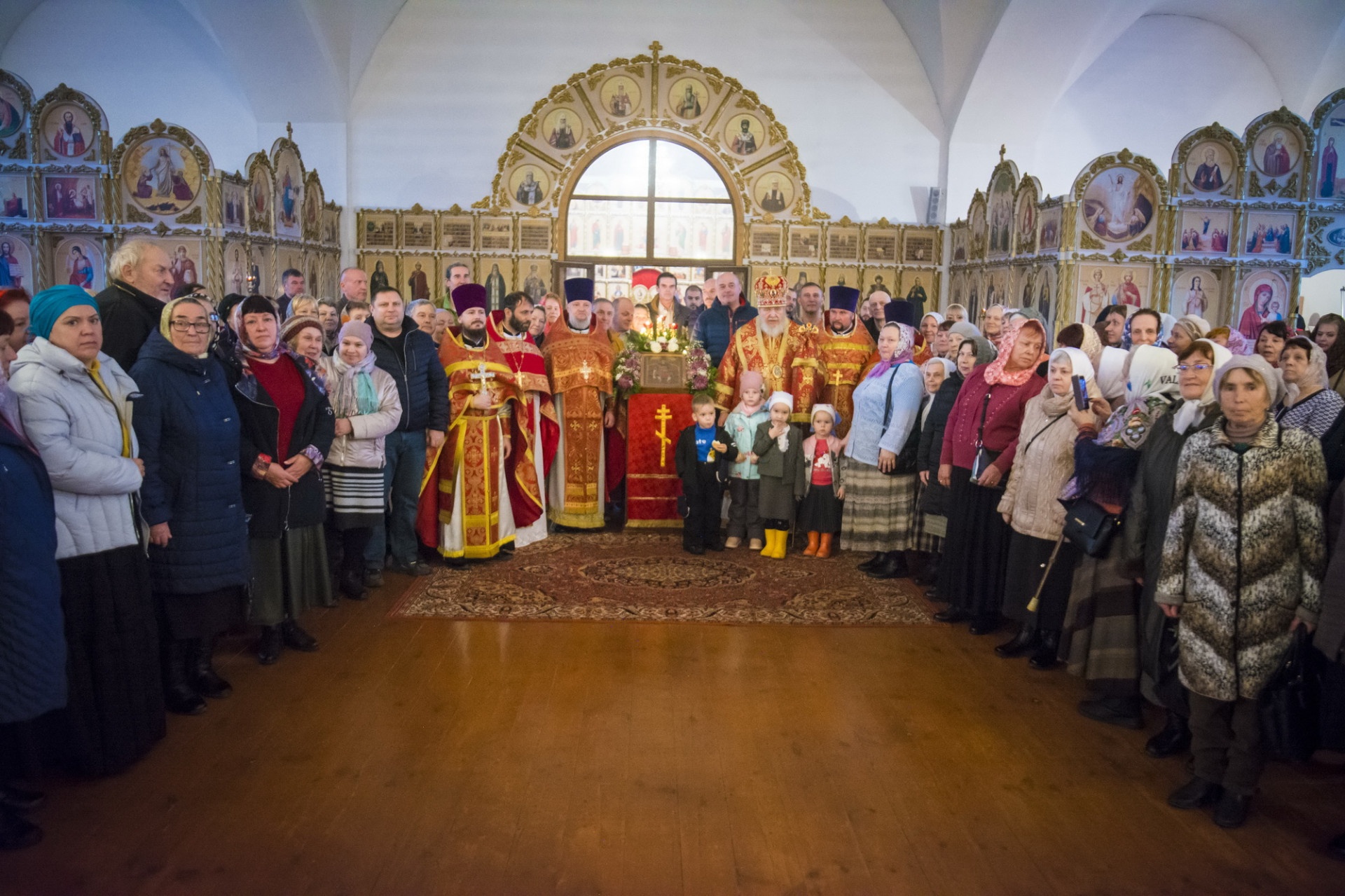 Престольный праздник в Димитрие-Солунском храме села Дмитровский Погост 