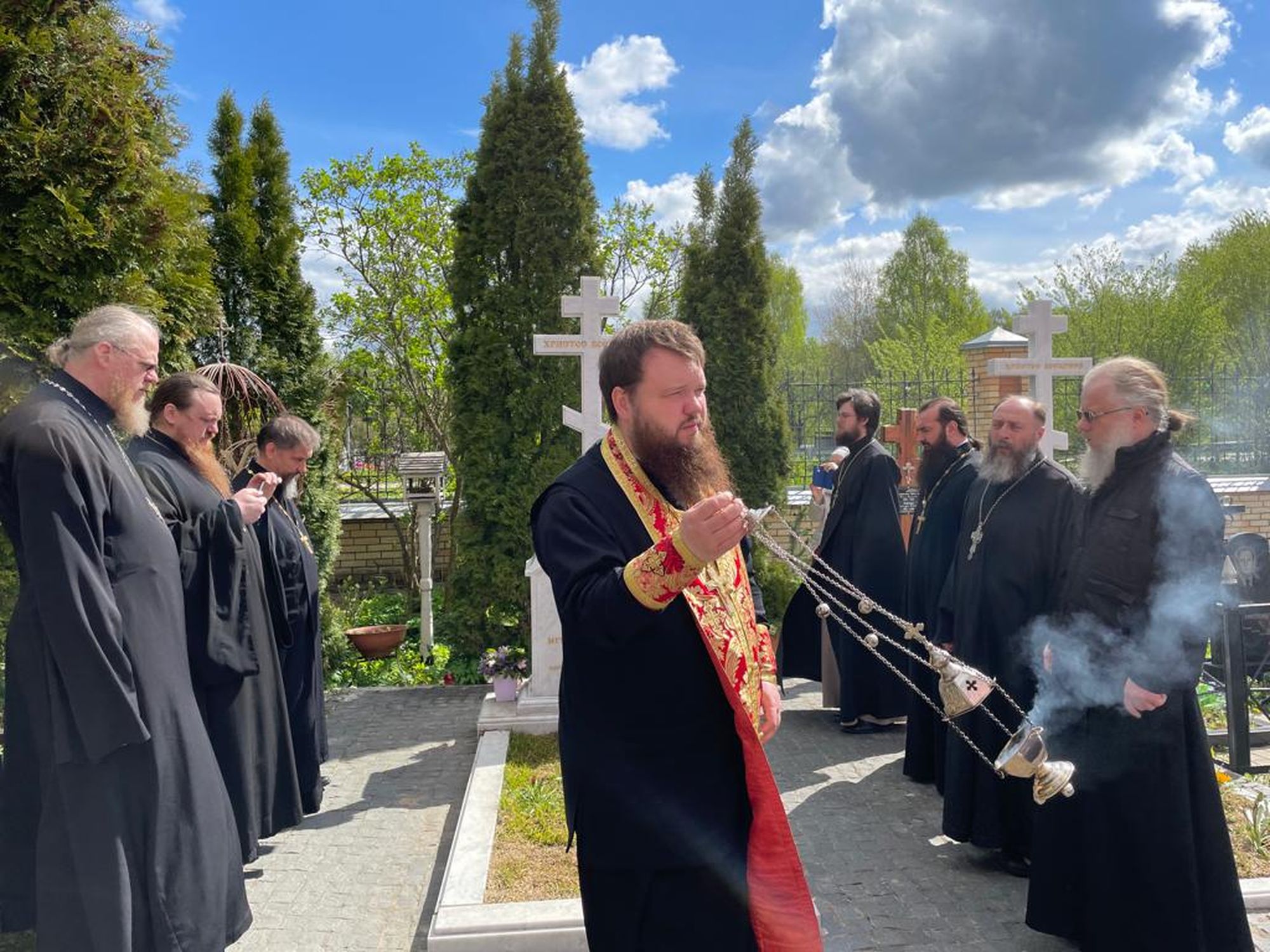 Соборное богослужение в Никитском храме деревни Бывалино