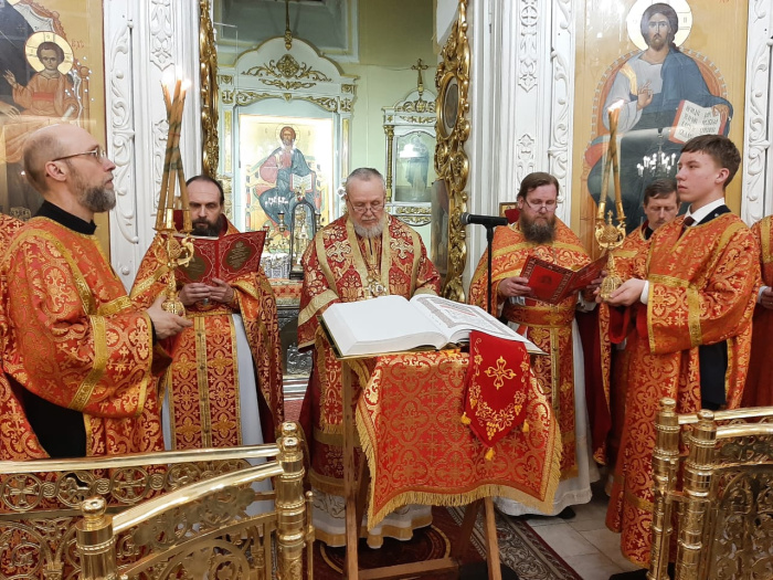 Пасха Христова в Преображенском кафедральном соборе Балашихи 