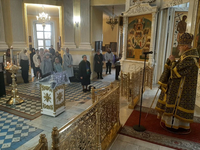 Великая Среда в Преображенском кафедральном соборе Балашихи 