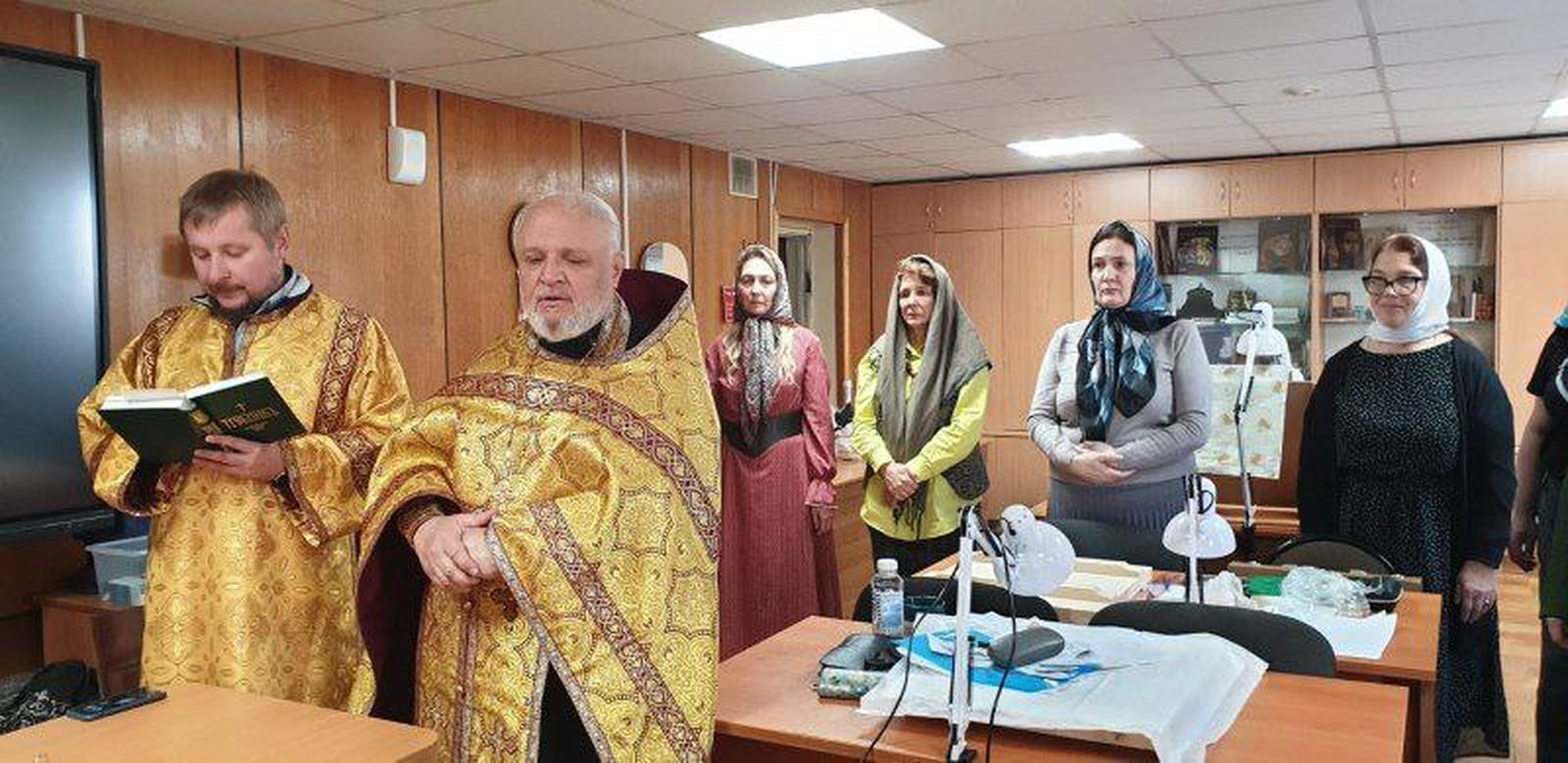 Начало учебного года в иконописном отделении Института Наследия