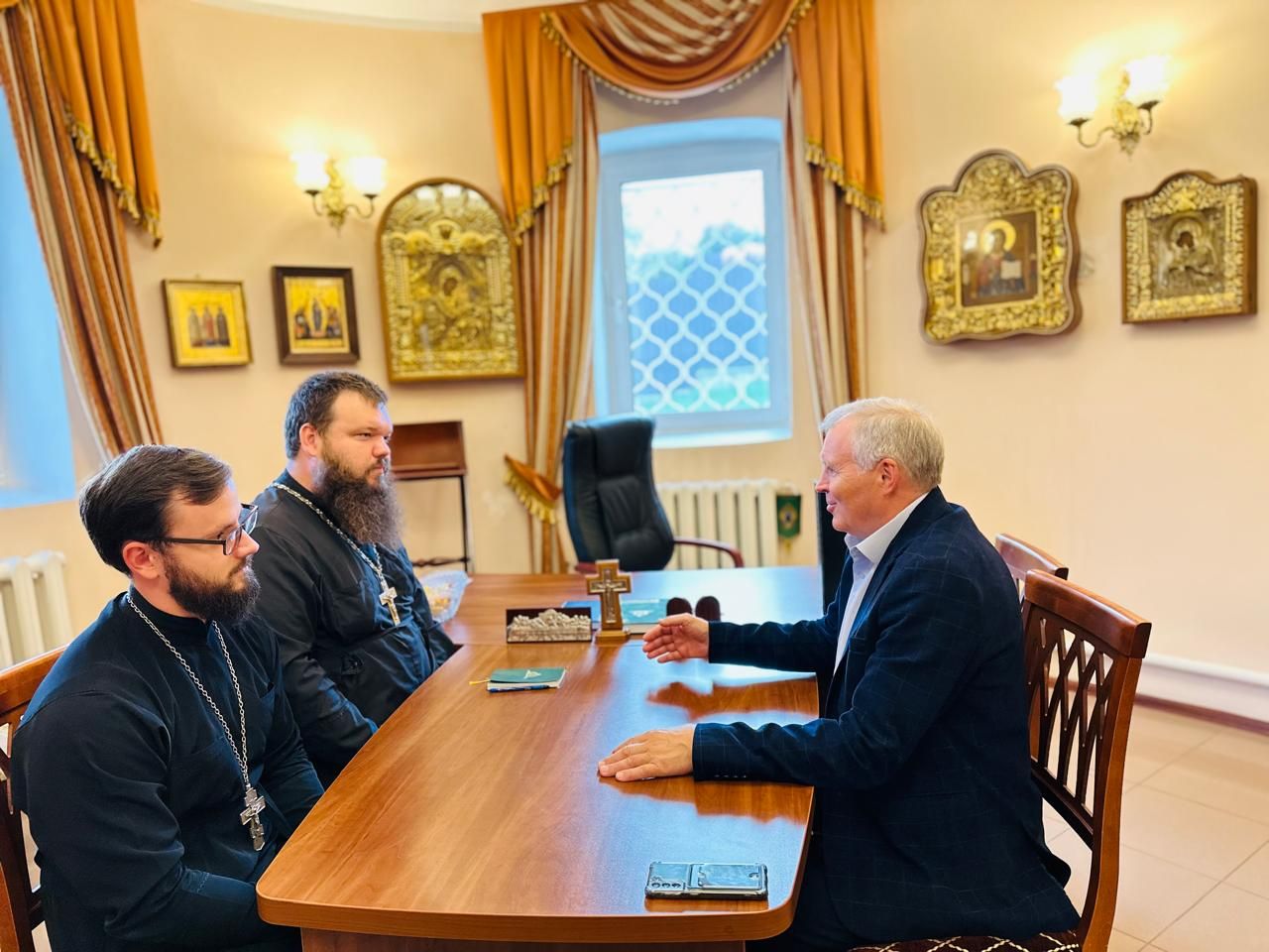 Встреча с заместителем начальника управления социального развития в Павловском Посаде